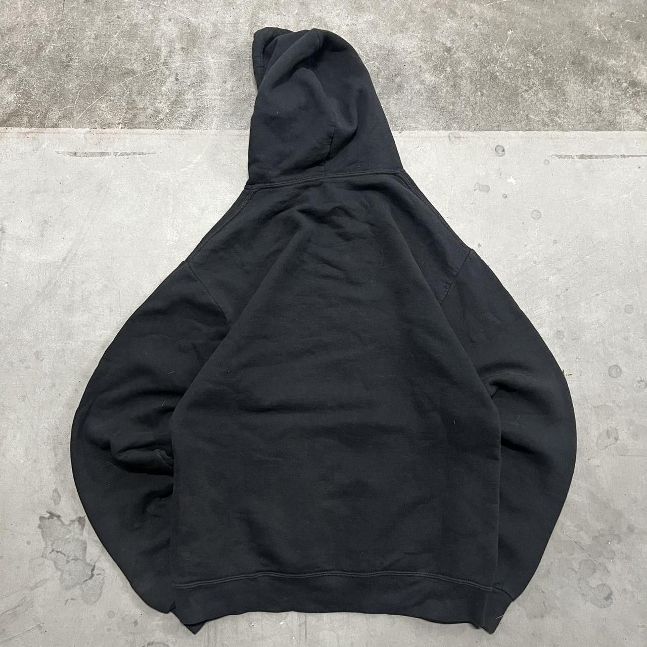 Japanese Brand × Vintage Vintage Y2K/2000s Blank Black Essential Hoodie! Size US S / EU 44-46 / 1 - 2 Thumbnail