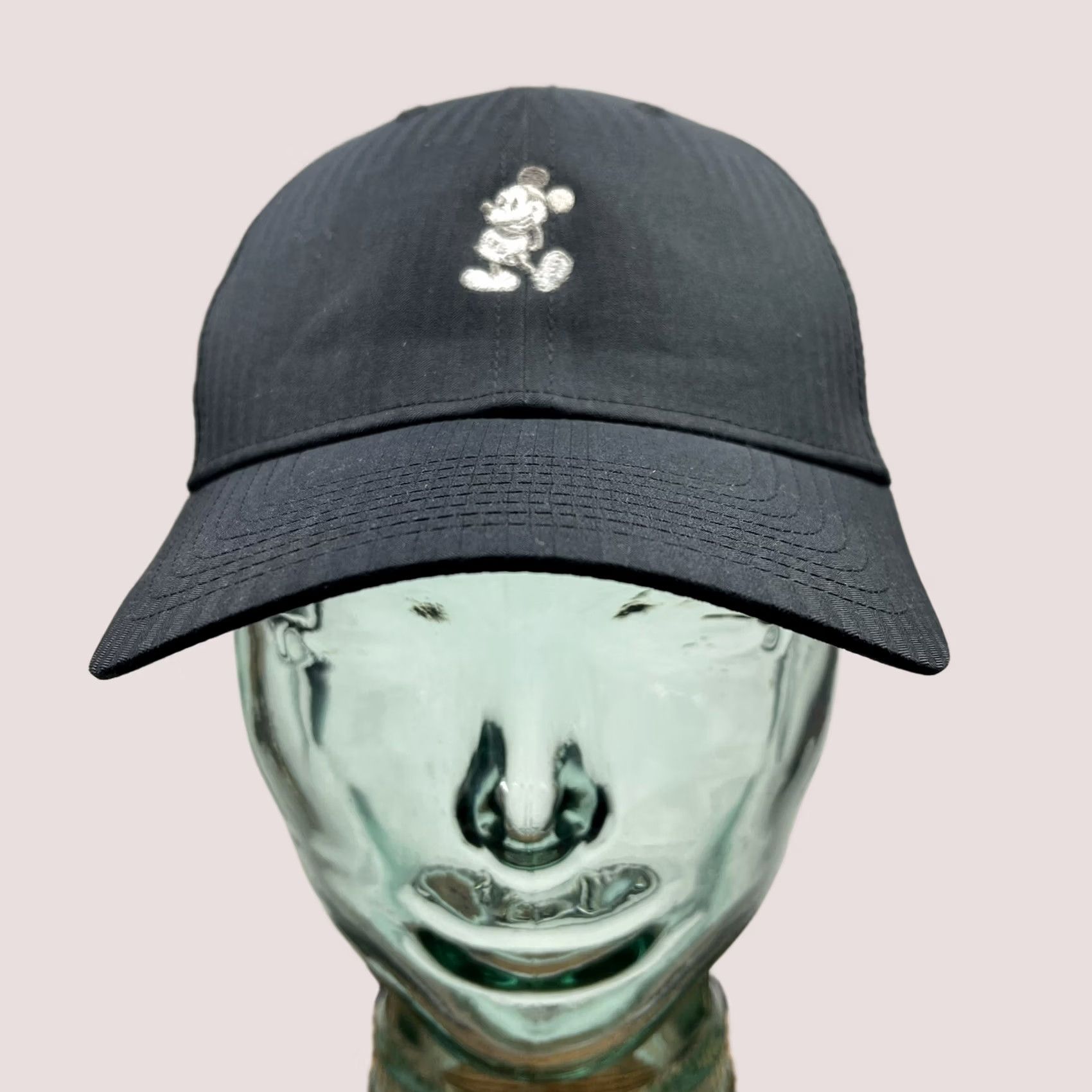 Nike Nike Mickey Mouse Hat Cap Mens Adjustable Black Legacy91 Dri Fit Disney Parks Baseball Cap Size ONE SIZE - 1 Thumbnail