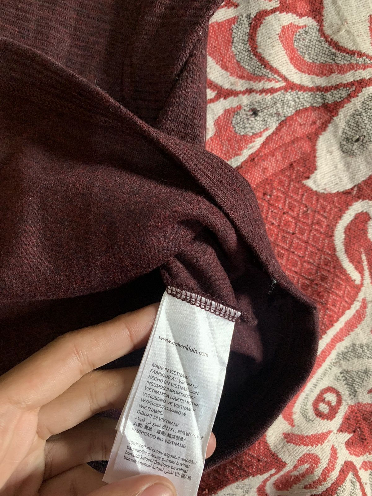 Calvin Klein Calvin Klein New Mens Quarter-Zip🔥 Size US S / EU 44-46 / 1 - 6 Thumbnail