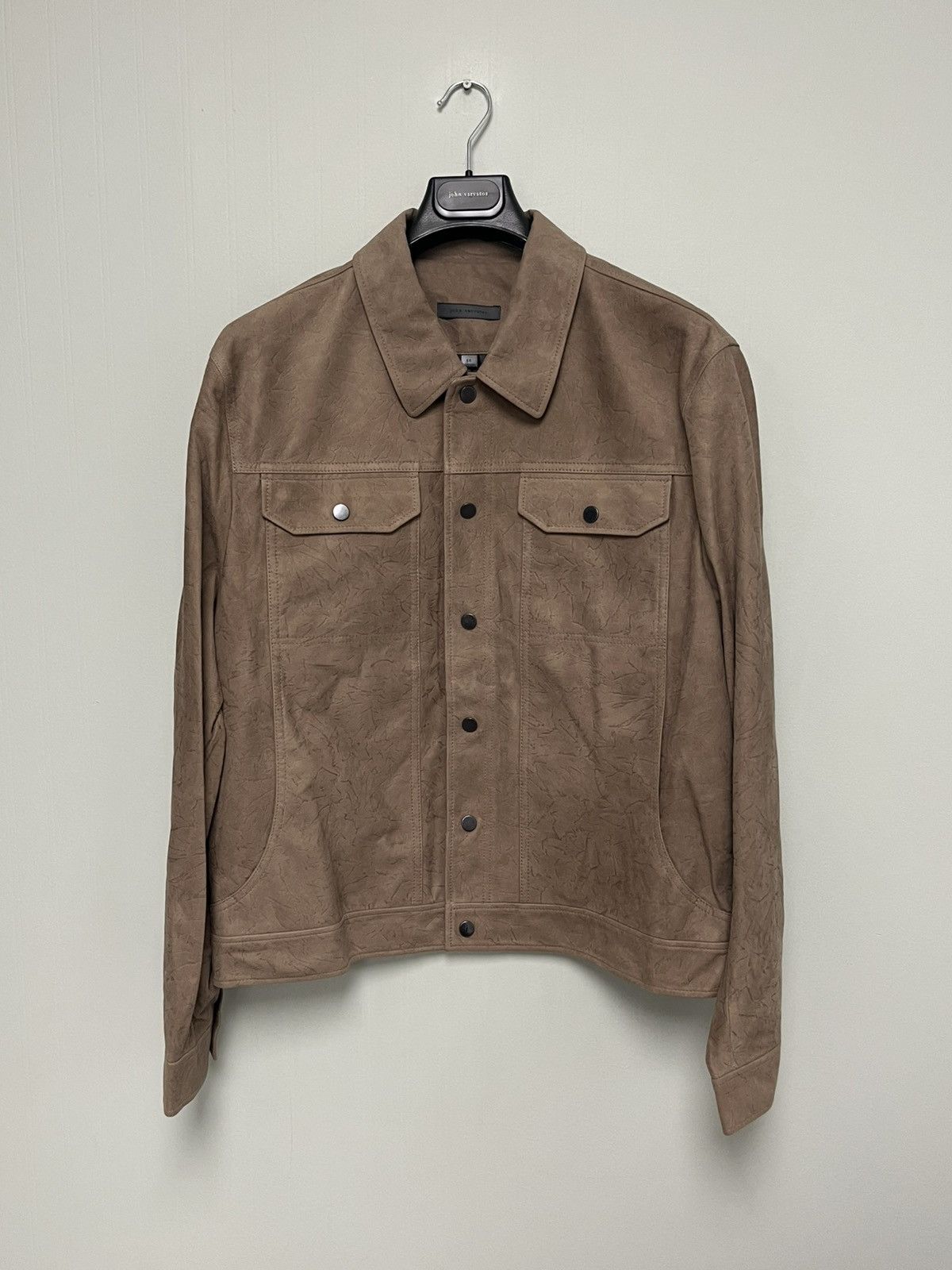 John Varvatos Dyker Trucker Jacket EU 58 USA 48 Size US XXL / EU 58 / 5 - 8 Thumbnail