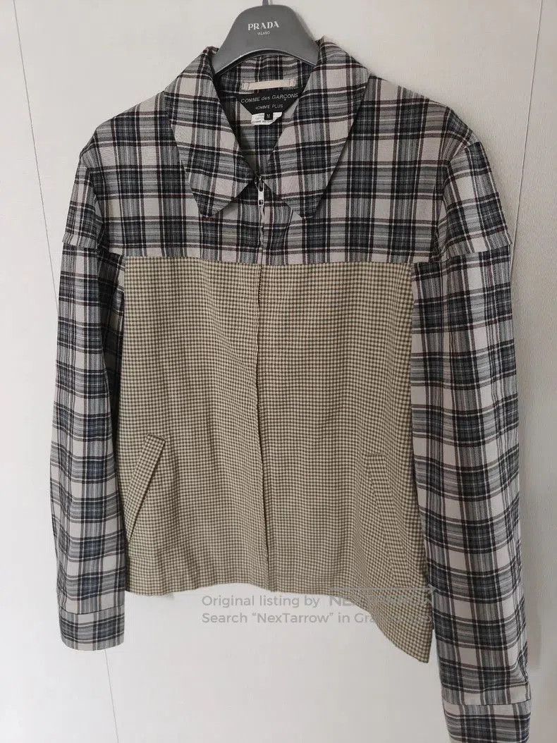 Comme des Garcons Comme des Garcons Houndstooth Short Jacket. Size US L / EU 52-54 / 3 - 1 Thumbnail