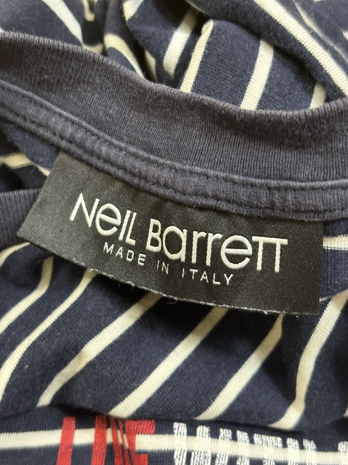 Neil Barrett Neil Barret Slim Fit T-Shirt Made in Italy Size US M / EU 48-50 / 2 - 6 Thumbnail