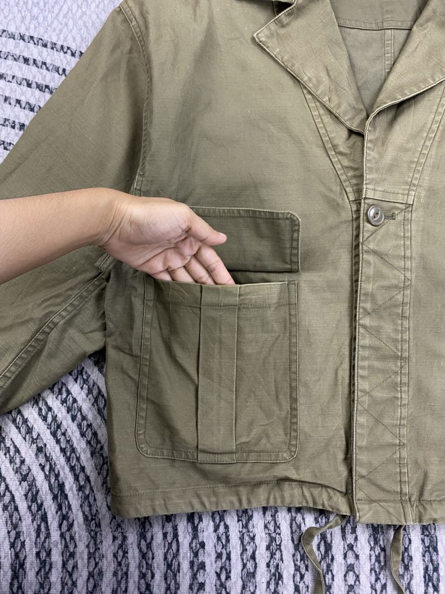 Japanese Brand Vintage Sense Of Place Double Collar Cropped Jacket Size US M / EU 48-50 / 2 - 7 Thumbnail