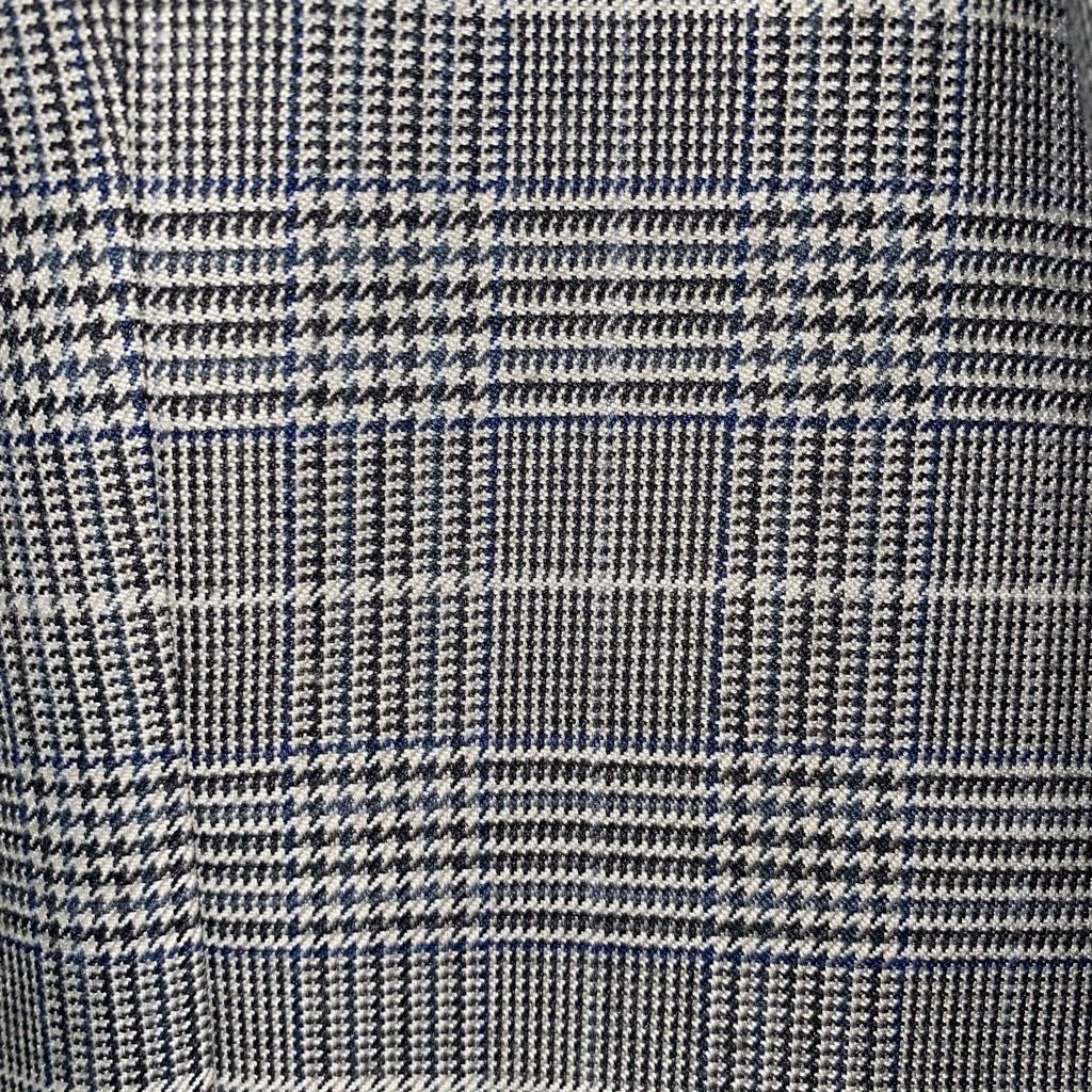 Stafford Stafford essentials mens 44R black & white button plaid blaz Size 44R - 9 Thumbnail