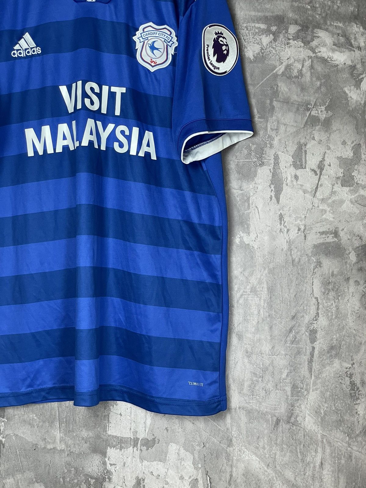Adidas CARDIFF CITY 2018/2019 FOOTBALL HOME ADIDAS ORIGINAL ADIZERO Size US XL / EU 56 / 4 - 6 Thumbnail