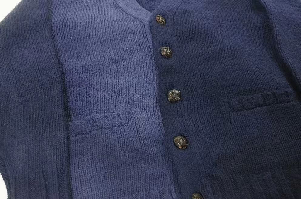 Visvim Selmer Long Cardigan（Uneven Dye）sweater