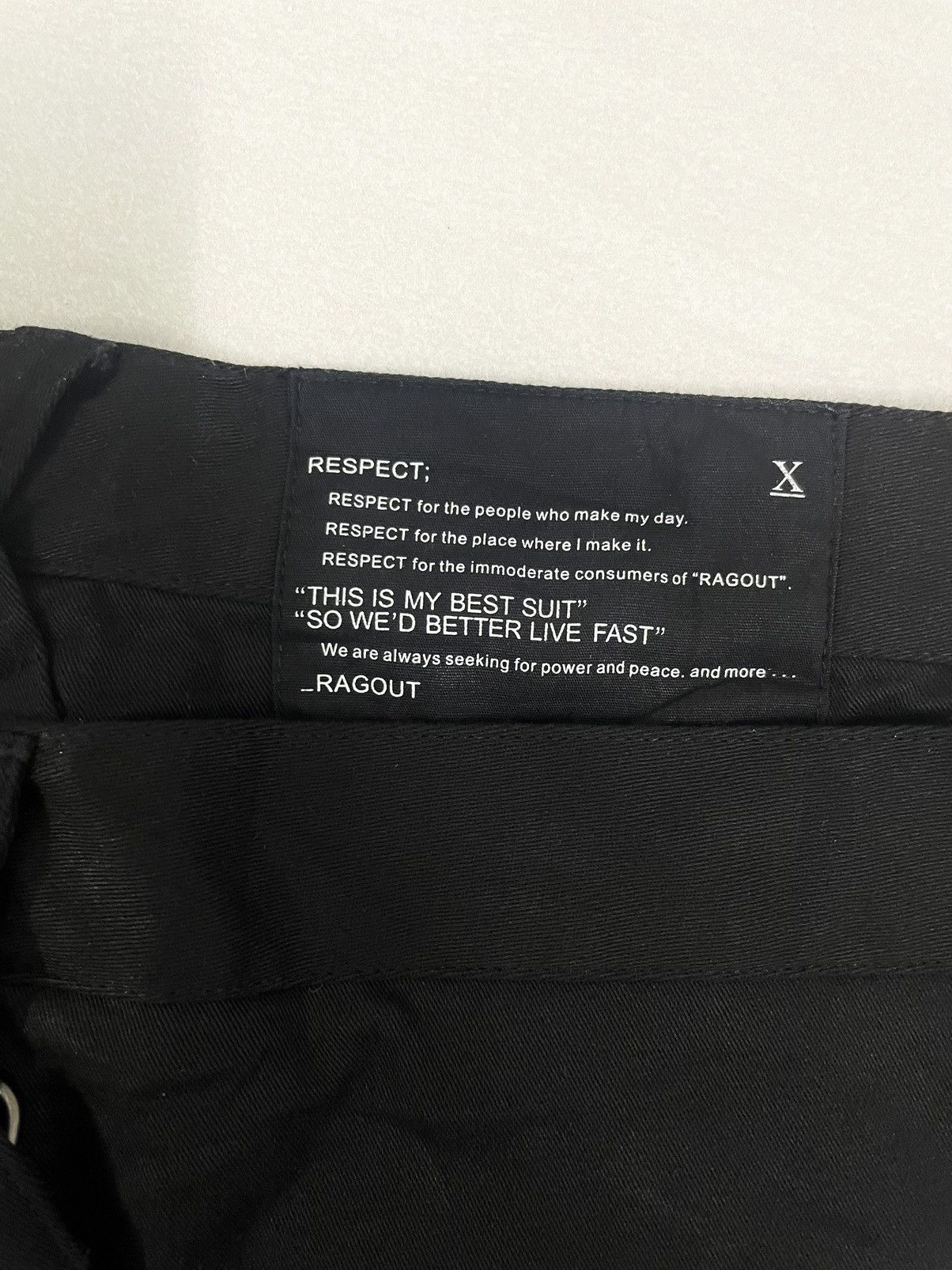 If Six Was Nine × Japanese Brand × PPFM Ragout Japan Double Waist Bondage Pants Size US 30 / EU 46 - 9 Thumbnail