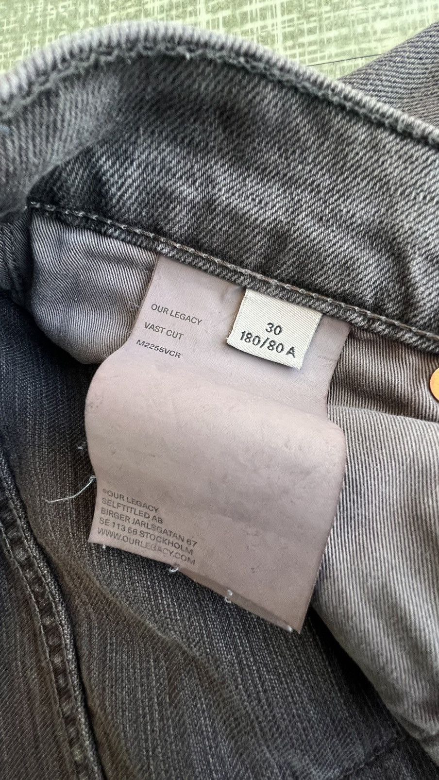 Our Legacy Vast Cut Jean Size US 30 / EU 46 - 6 Thumbnail
