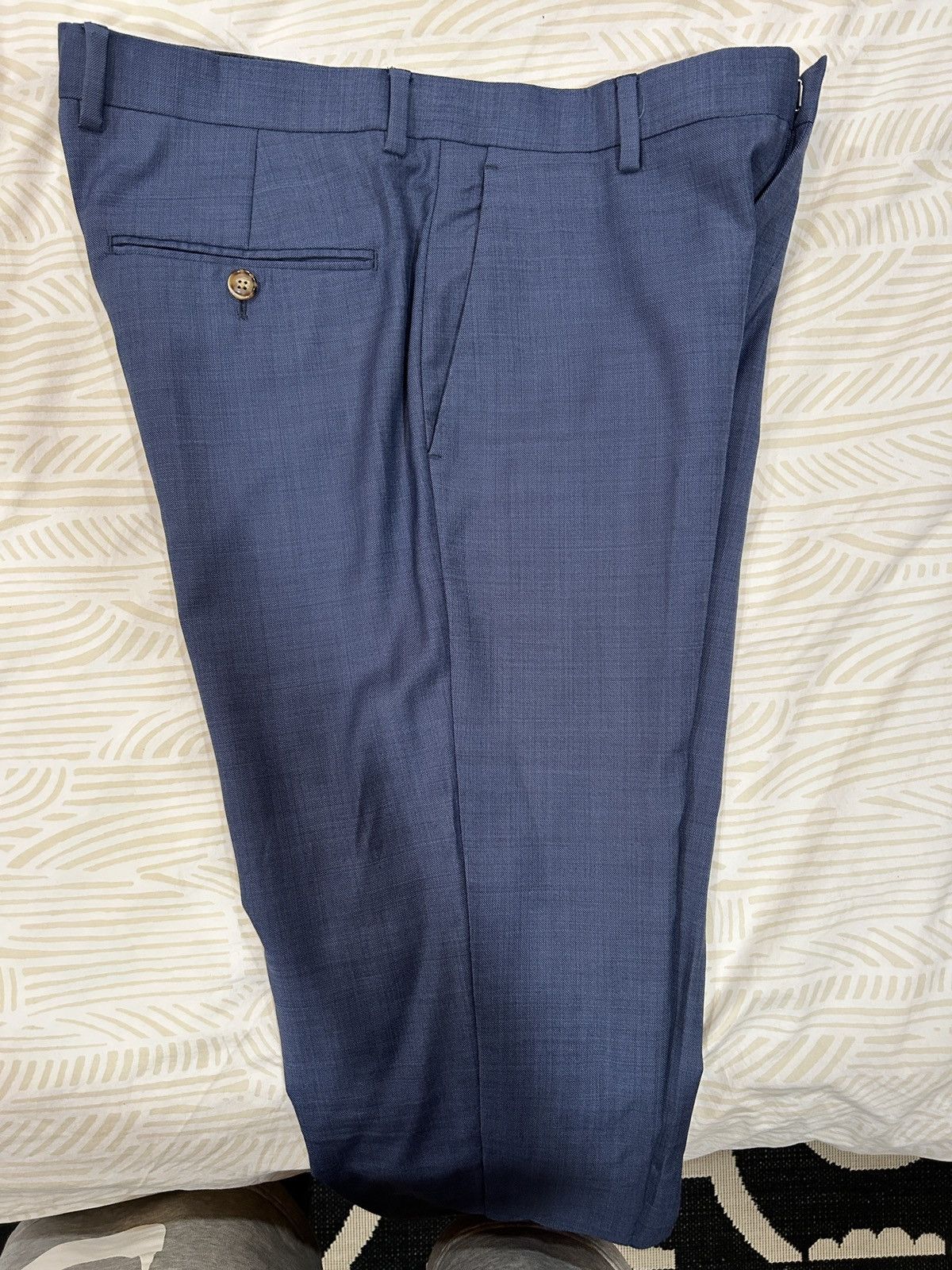 J.Crew J.crew blue suit pants Size 36S - 1 Thumbnail