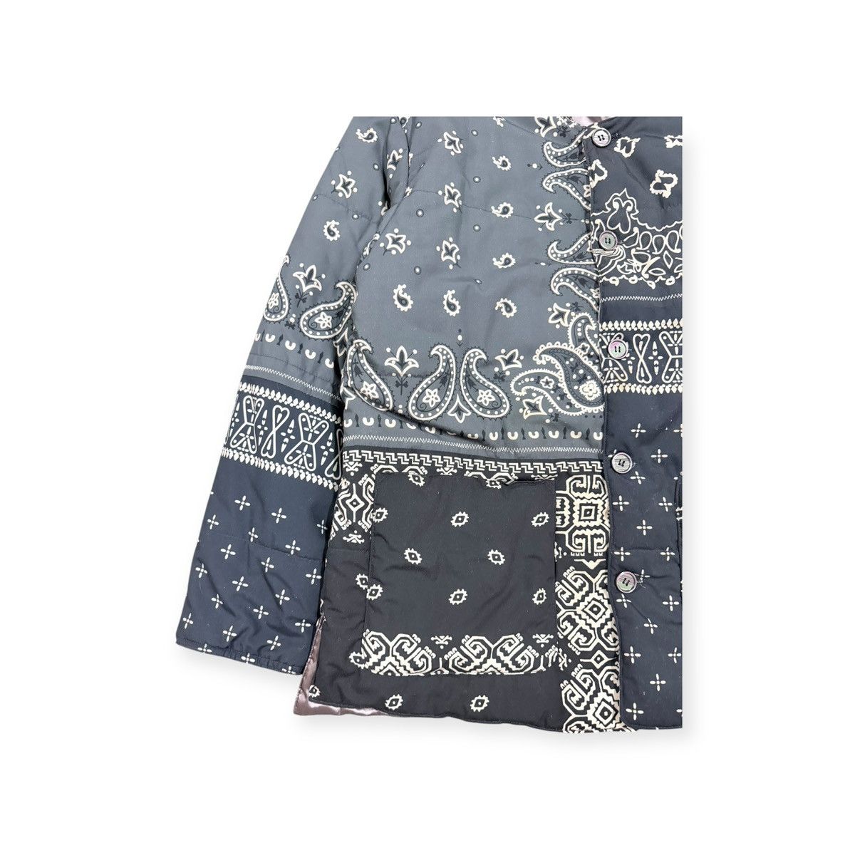 Kapital Kountry Kapital Kountry Patchwork Bandana Print Padded Cotton Jacket Size US M / EU 48-50 / 2 - 11 Thumbnail