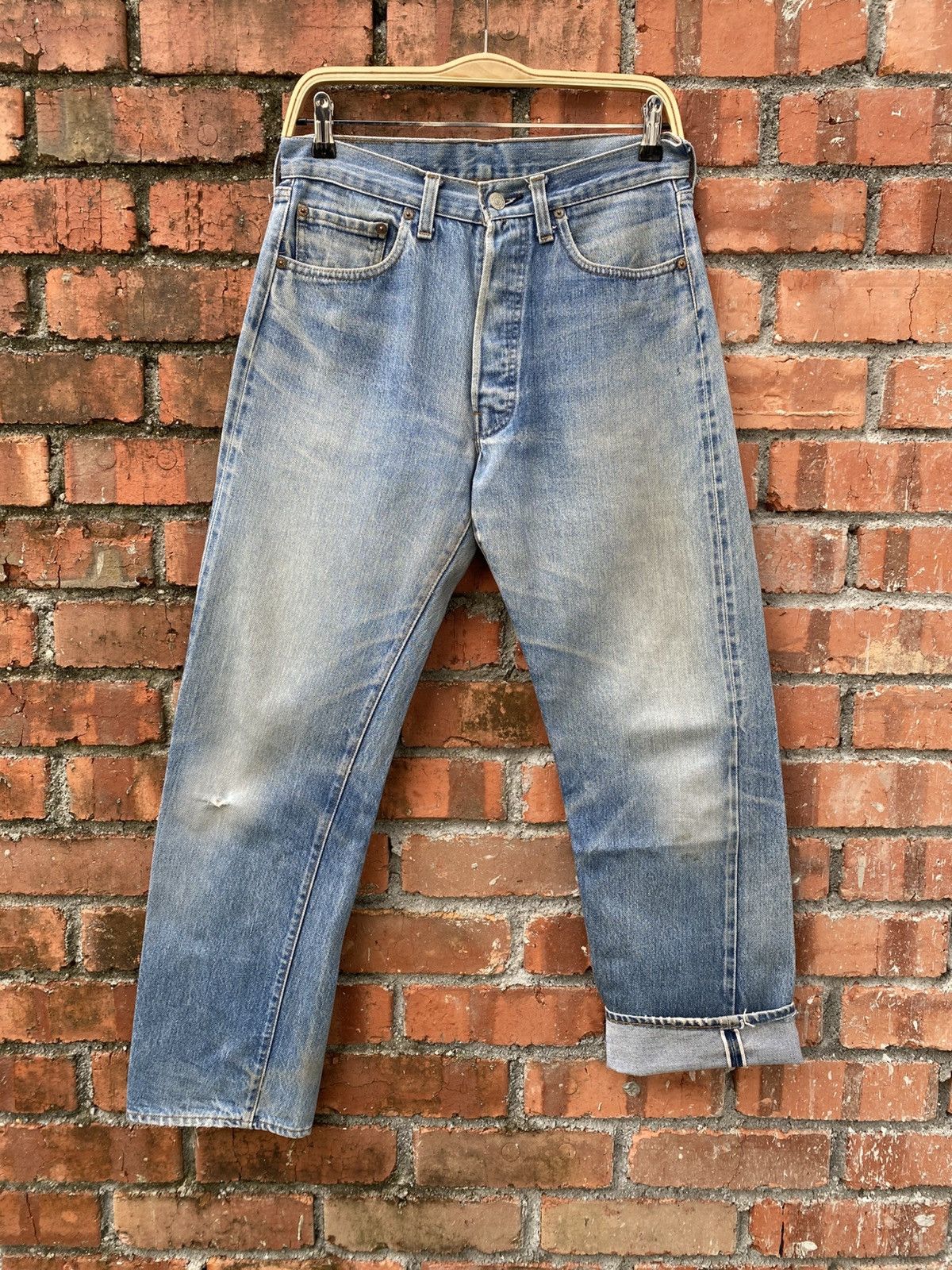 Levi's × Levi's Vintage Clothing × Vintage W31x29.5 Vintage levi's 501 redline made in USA #524 Size US 31 - 1 Thumbnail