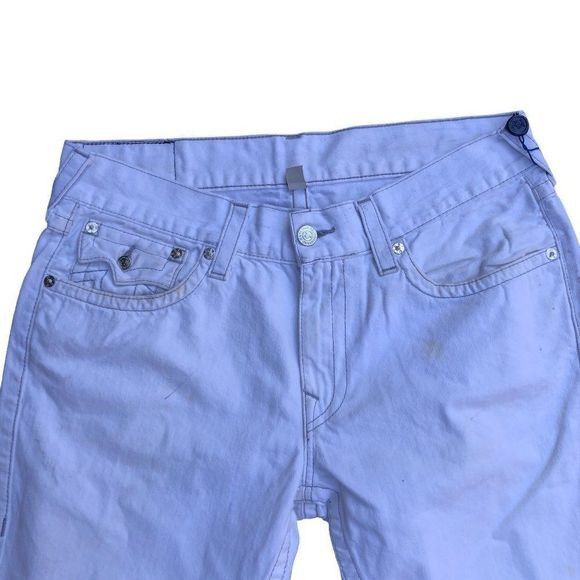 True Religion True Religion Jeans Size 36 STRAIGHT White Size US 36 / EU 52 - 10 Thumbnail