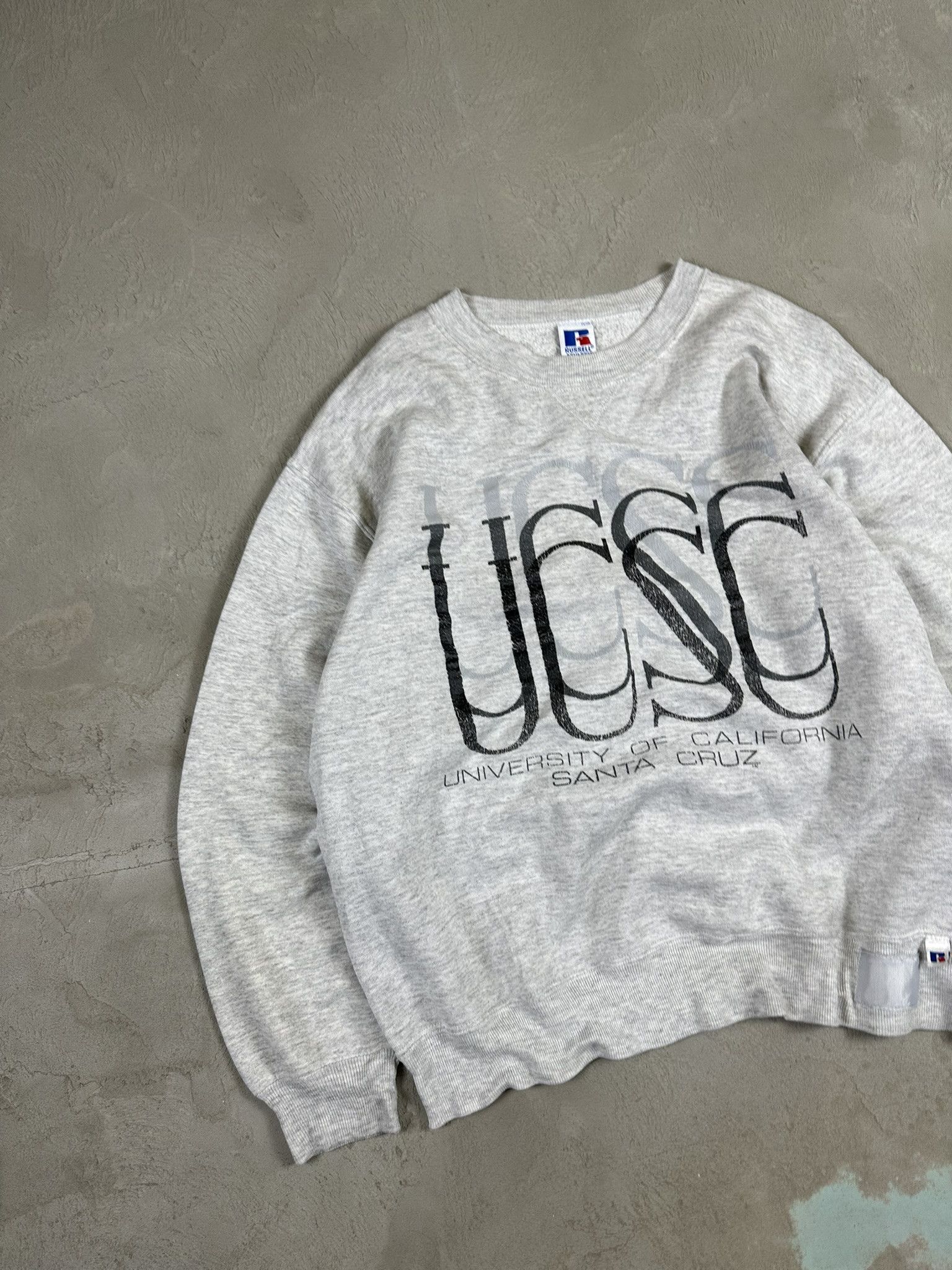 Vintage 90s Vintage University of California Boxy Sweatshirt Size US L / EU 52-54 / 3 - 2 Thumbnail