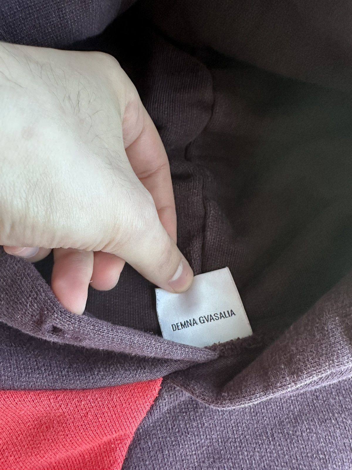Vetements Vetements FW18 Triple Split Patchwork Hoodie Size US S / EU 44-46 / 1 - 5 Thumbnail