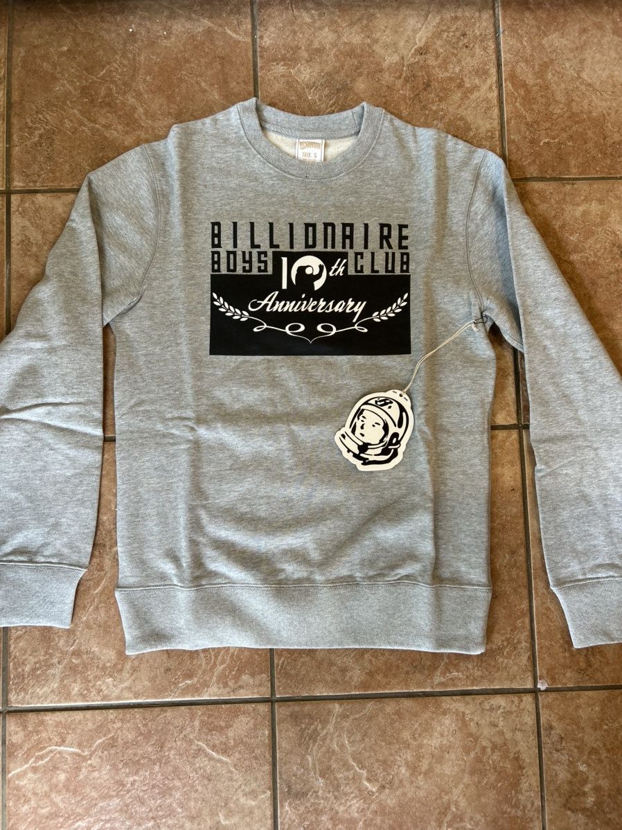 Billionaire Boys Club 10th Anniversary Billionaire Boys Club Grey Hoodie Size US S / EU 44-46 / 1 - 2 Thumbnail