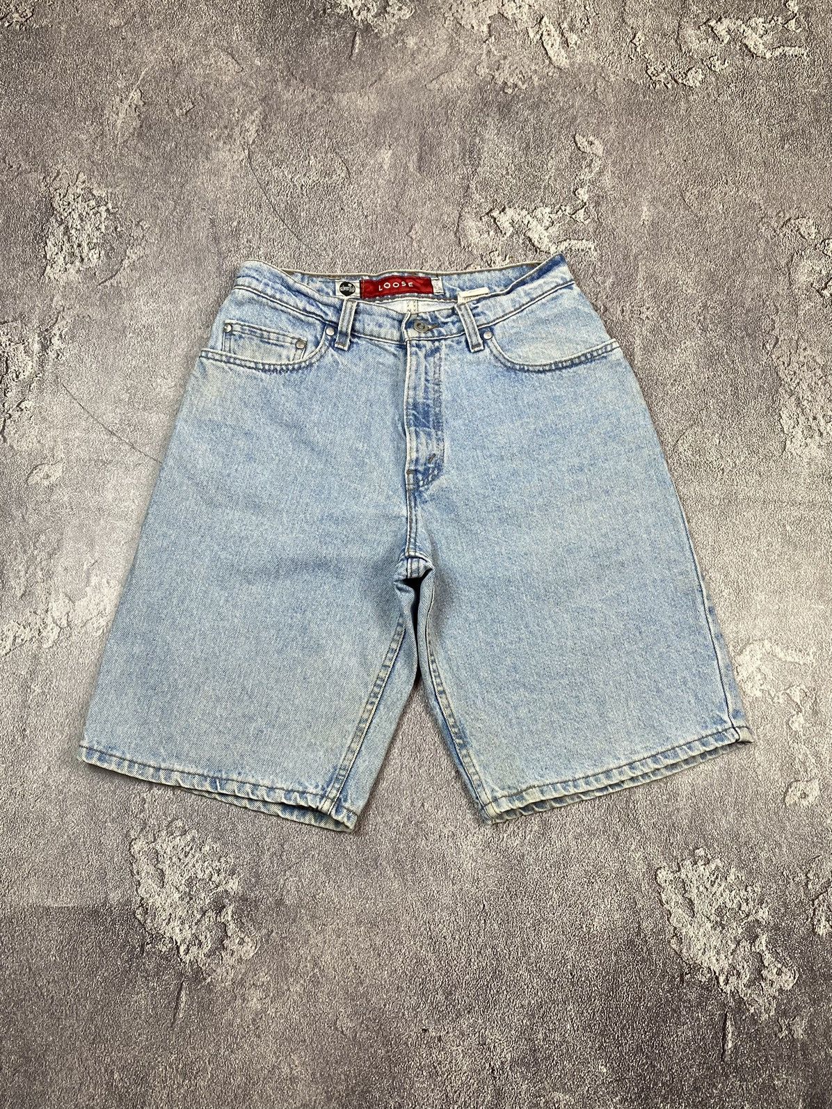 Levi's Vintage 90s Levi’s Silver Tab Loose Fit Stone Washed Shorts Size US 30 / EU 46 - 6 Thumbnail
