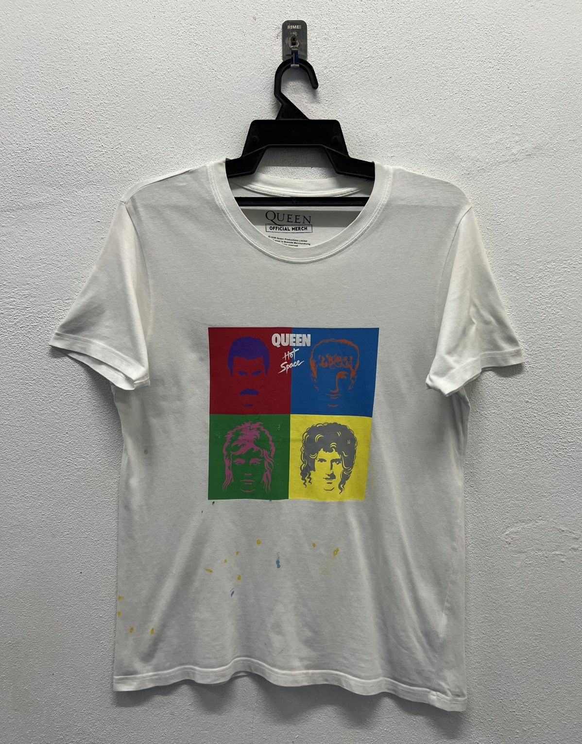 Band Tees ROCK BAND QUEEN HOT SPACE SHIRT Size US M / EU 48-50 / 2 - 1 Thumbnail