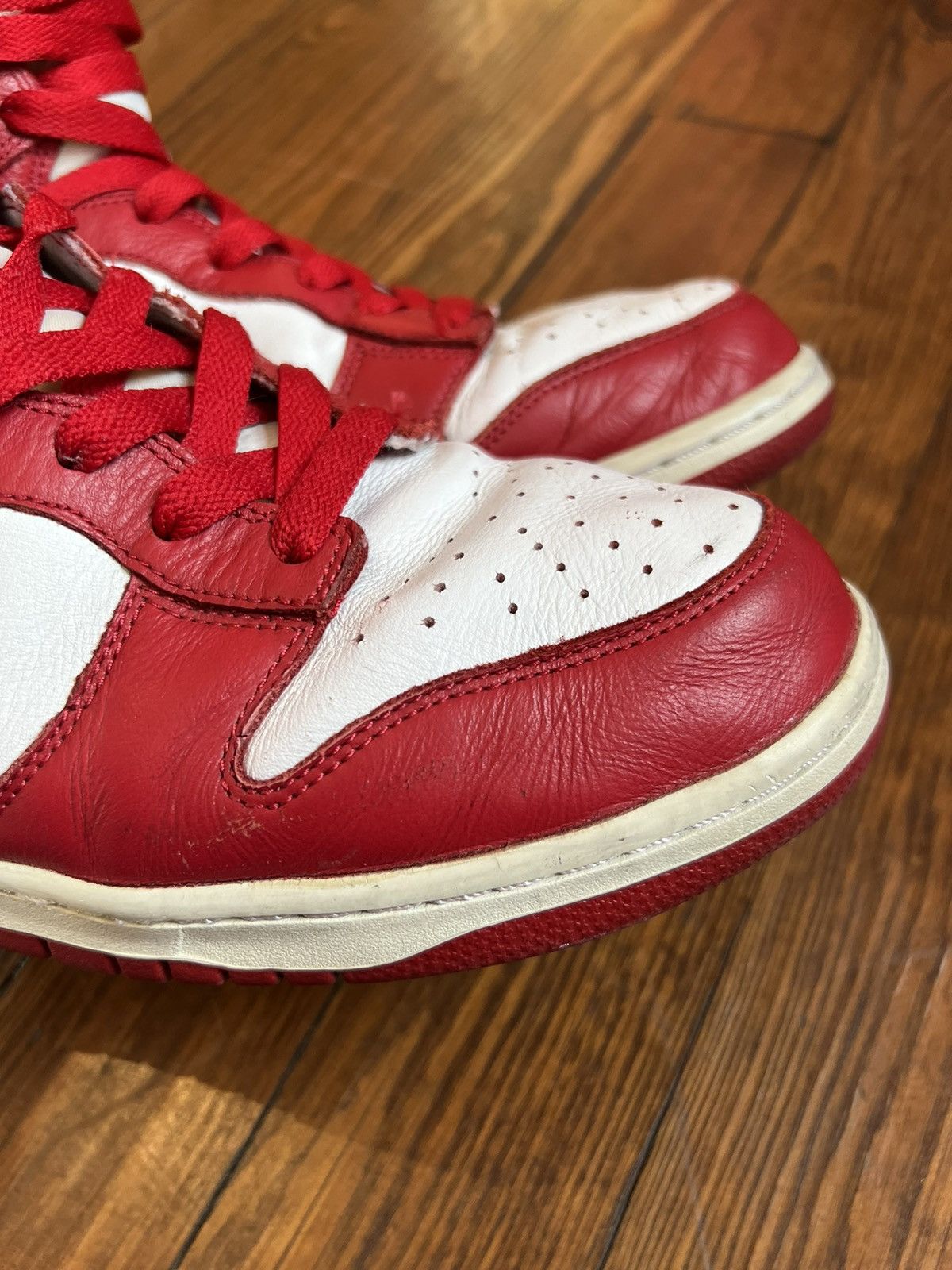Nike Nike Dunk High St Johns Be True University Red Size US 13 / EU 46 - 3 Thumbnail