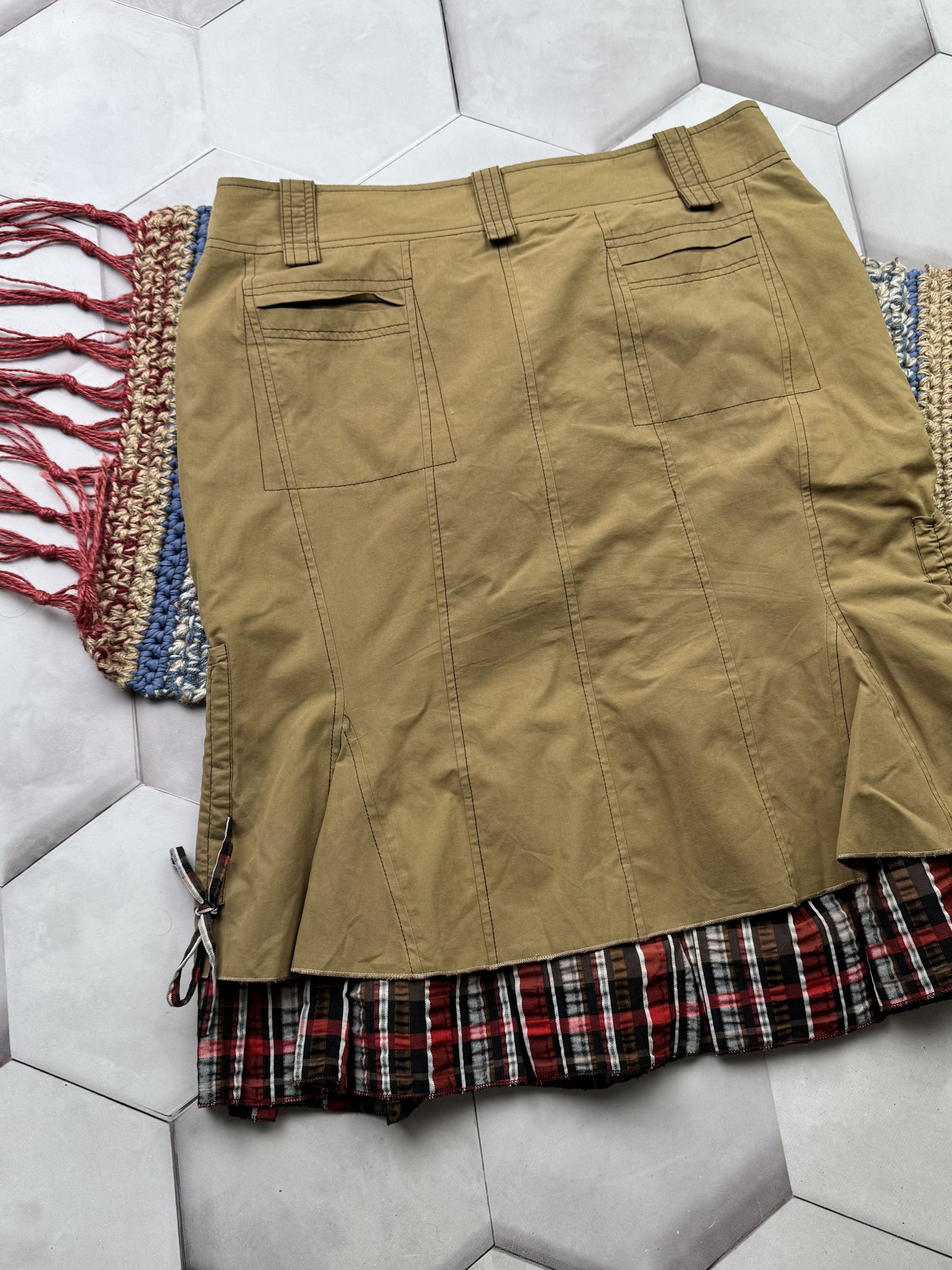 Japanese Brand Vintage Bondage Skirt (E4) Size 32" / US 10 / IT 46 - 6 Thumbnail