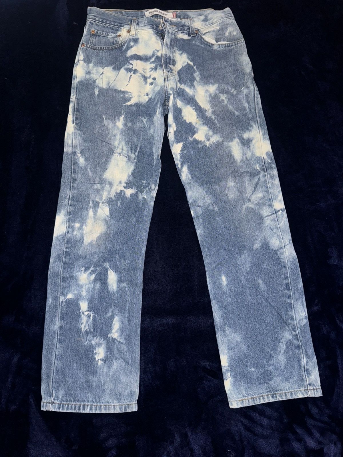 Levi's × Levi's Made & Crafted × Levi's Vintage Clothing Levis regular fit custom bleached Size US 34 / EU 50 - 1 Thumbnail