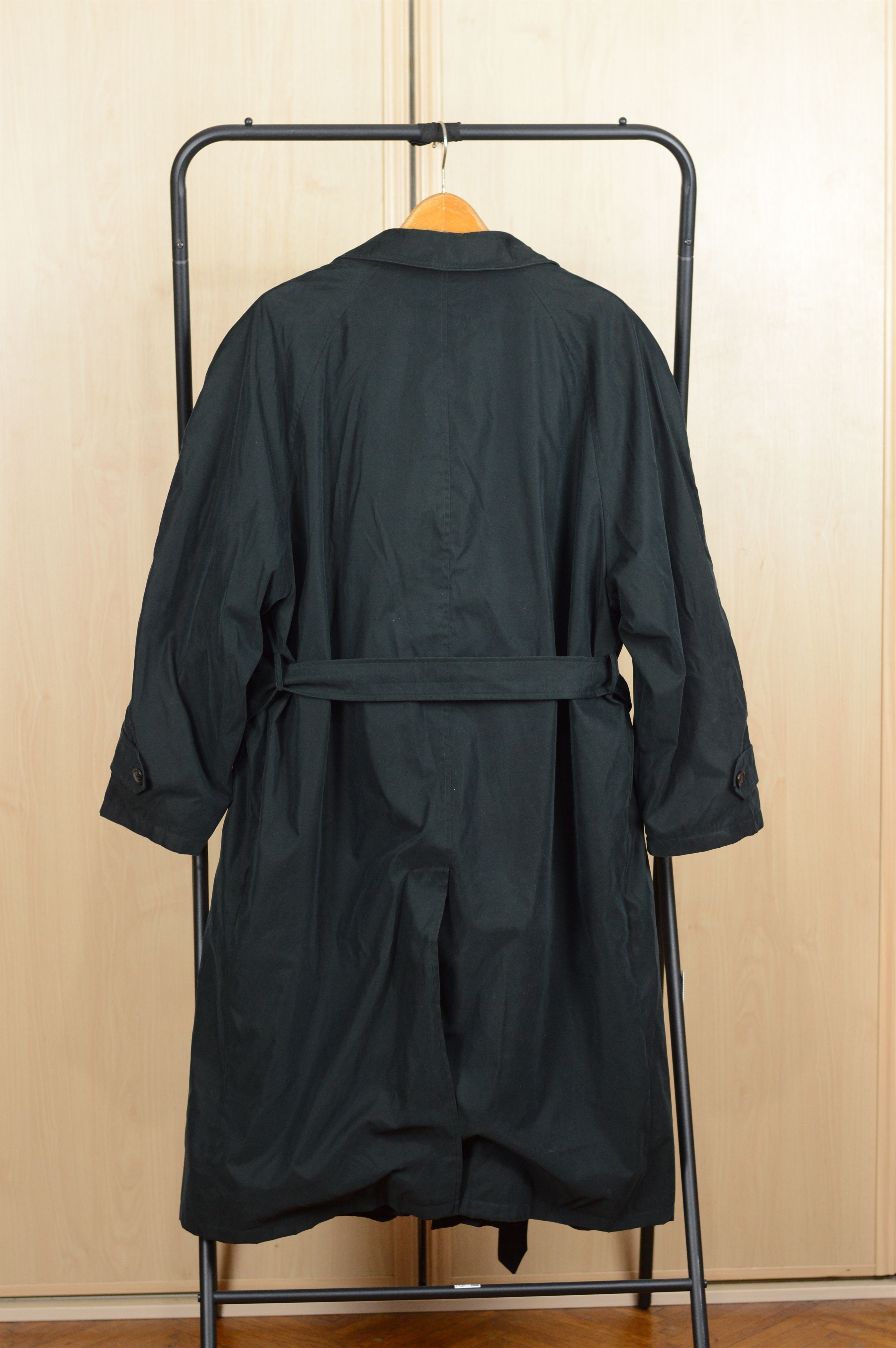 Herno Herno x Teir Koller Black Belted Trench Coat Removable Liner Size US L / EU 52-54 / 3 - 4 Thumbnail