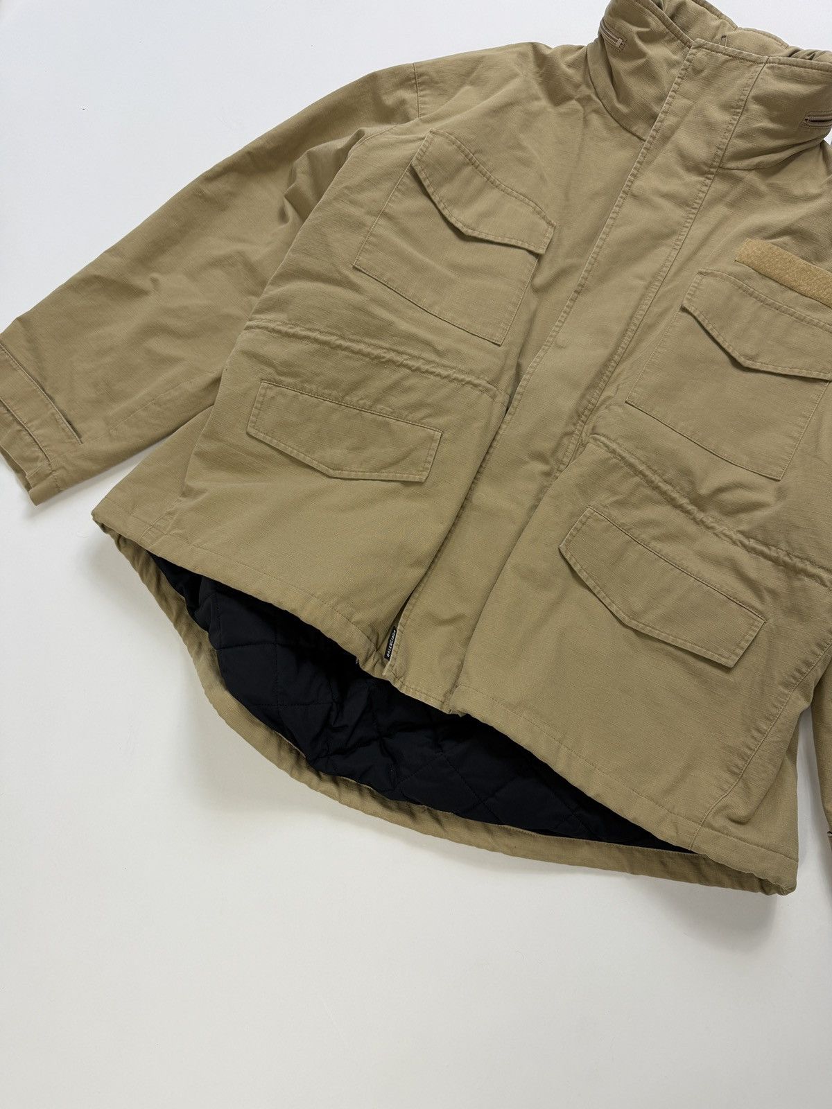 Balenciaga Balenciaga C Shape Military Ripstop Jacket Size US M / EU 48-50 / 2 - 4 Thumbnail