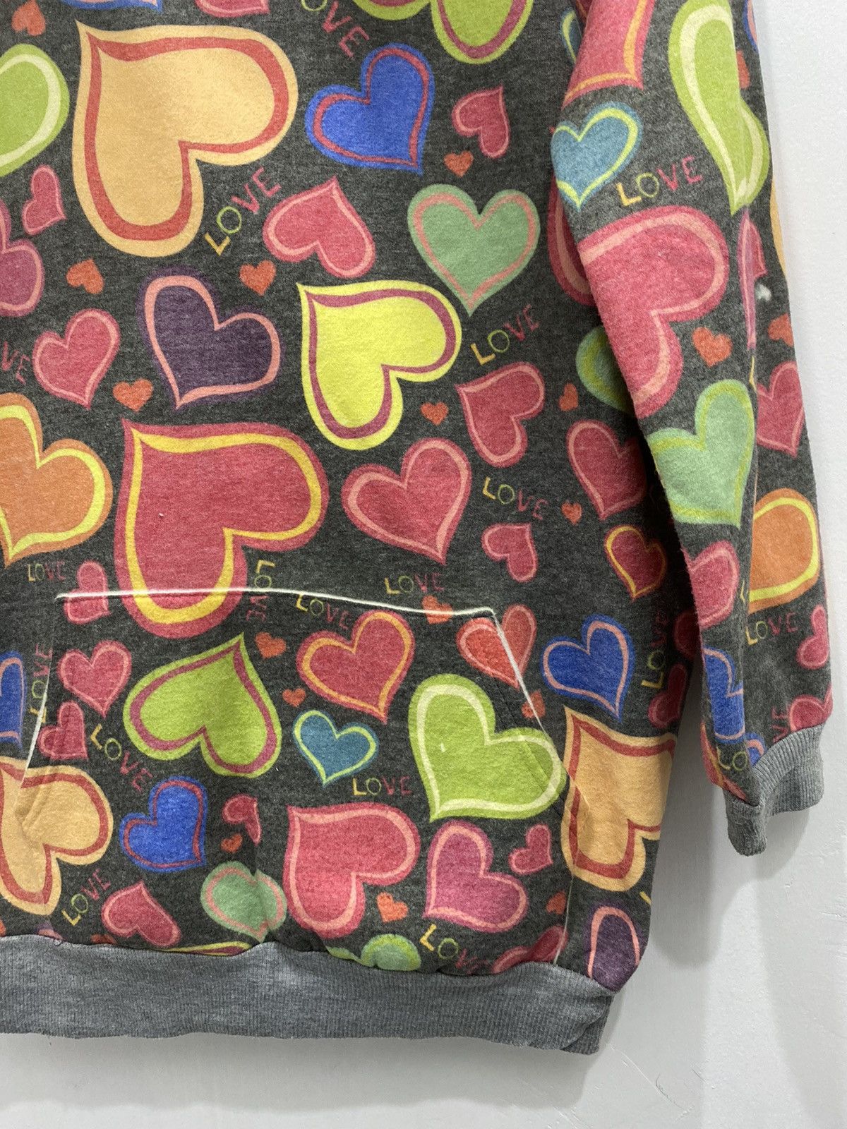 Vintage Japanese LoveBombingStory Hysteric Glamour Style Fur Hoodie Size XL / US 12-14 / IT 48-50 - 3 Thumbnail