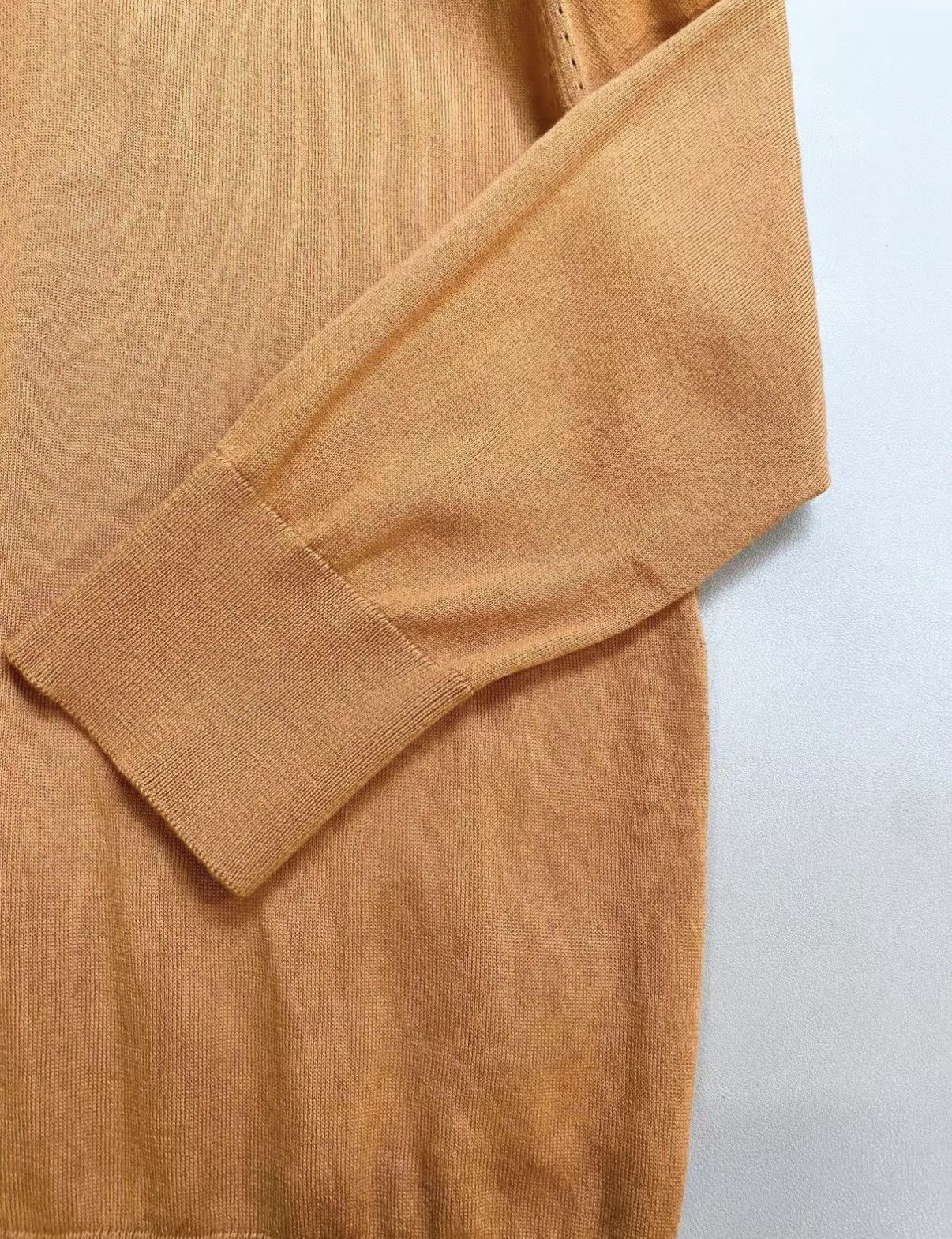 Loro Piana Loro Piana Wool & Silk Blend Polo Neck Knit Sweater J33 Size S / US 4 / IT 40 - 5 Thumbnail
