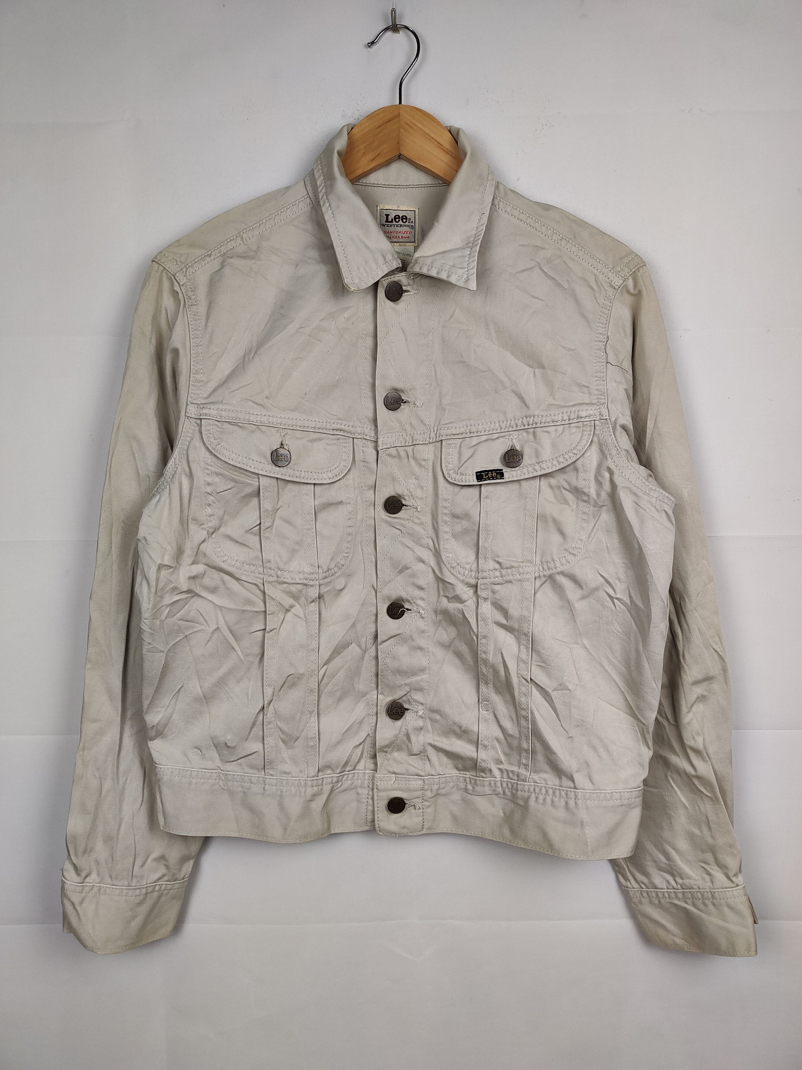 Lee Vintage 90s Lee Westerner Sanforized Workwear Jacket Size US S / EU 44-46 / 1 - 1 Thumbnail