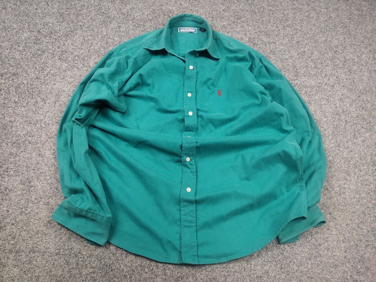 Yves Saint Laurent Vintage 80 - 90's Yves Saint Laurent Paris Long sleeve shirt Size US M / EU 48-50 / 2 - 2 Thumbnail