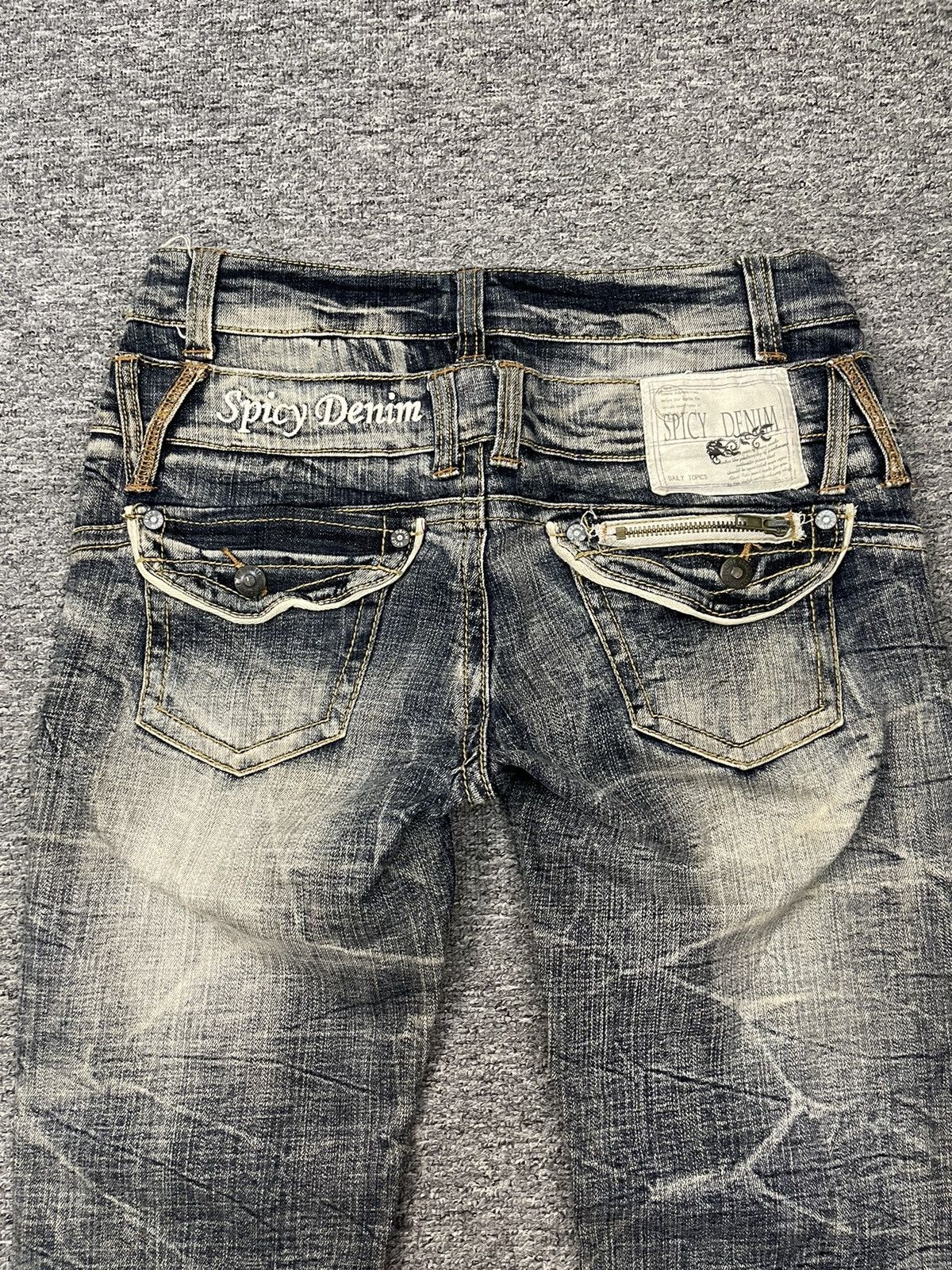 If Six Was Nine × Le Grande Bleu (L.G.B.) × PPFM Vintage Spicy Denim Double Waist Jeans Size US 30 / EU 46 - 5 Thumbnail