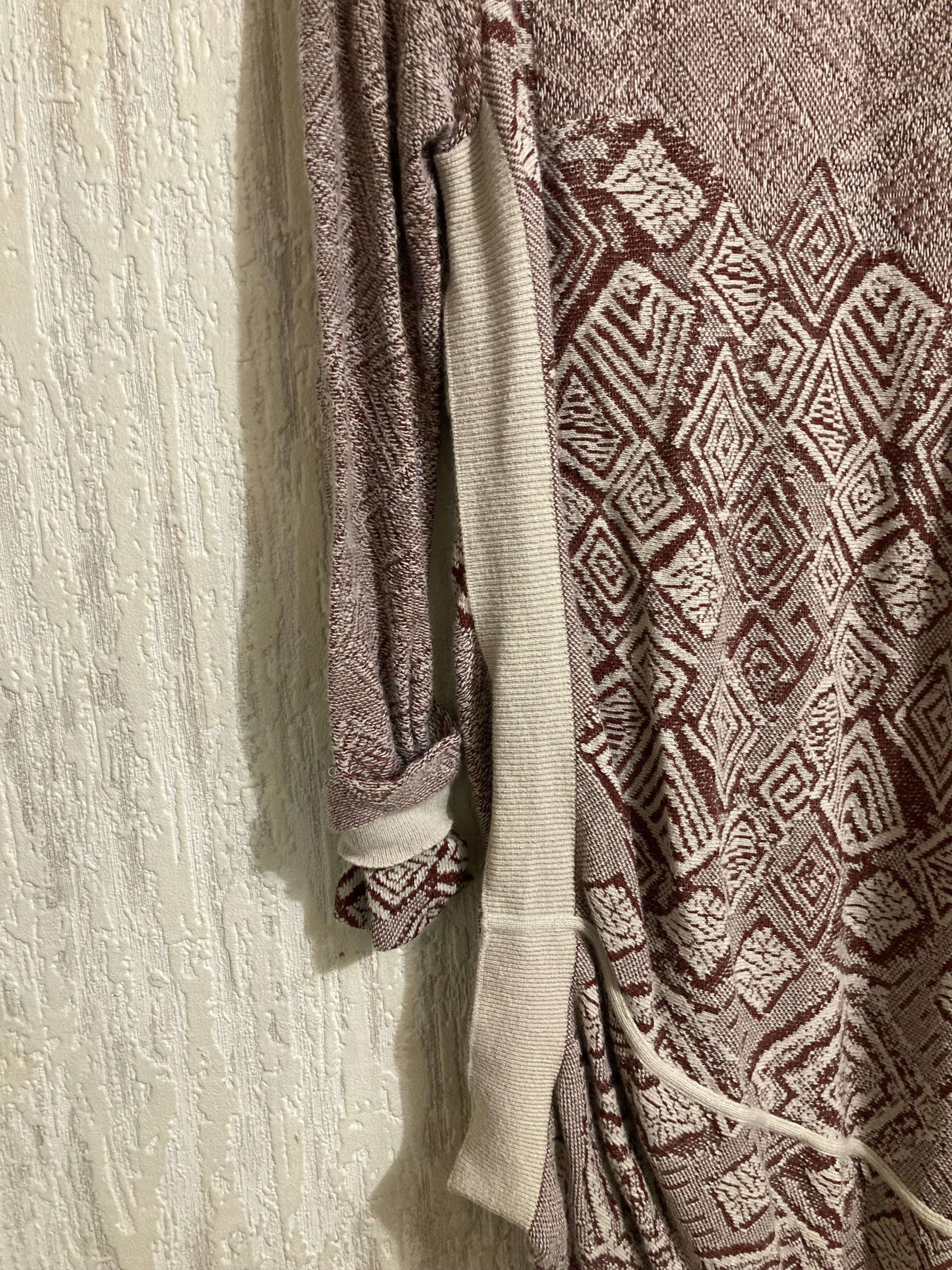 See by Chloe See By Chloe Red Jacquard Knit Asymmetrical Mini Dress Size S / US 4 / IT 40 - 12 Thumbnail