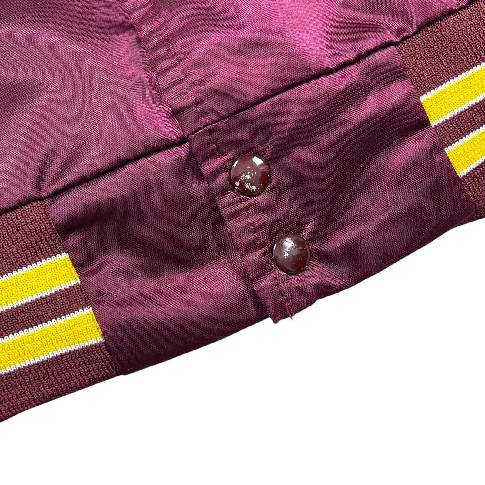 NFL 90s WASHINGTON REDSKINS CHALK LINE SATIN JACKET SPELL OUT Size US XXL / EU 58 / 5 - 8 Thumbnail