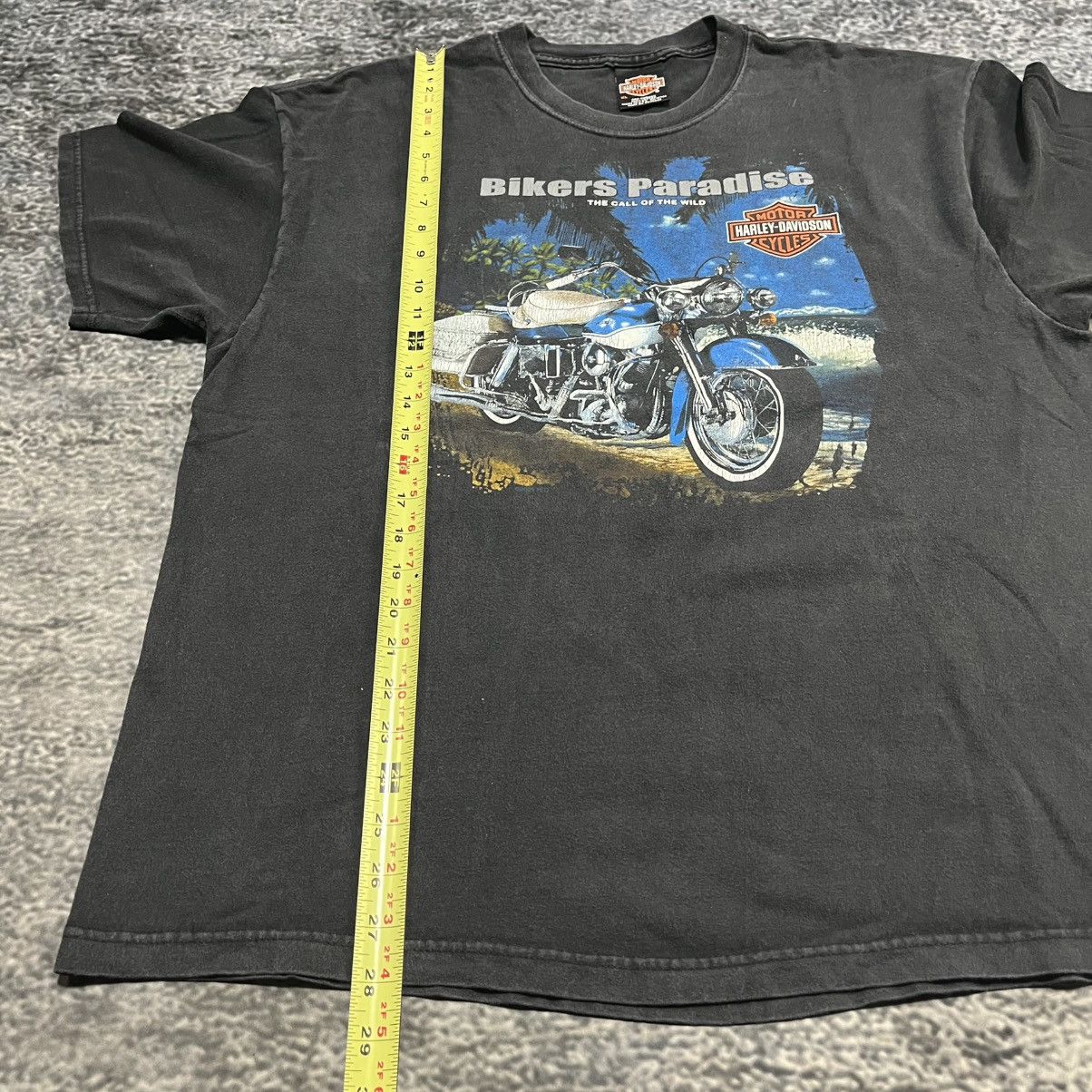 Harley Davidson Vintage Harley Davidson 2000s Y2K Biker Grunge T Shirt XL Size US XL / EU 56 / 4 - 9 Thumbnail