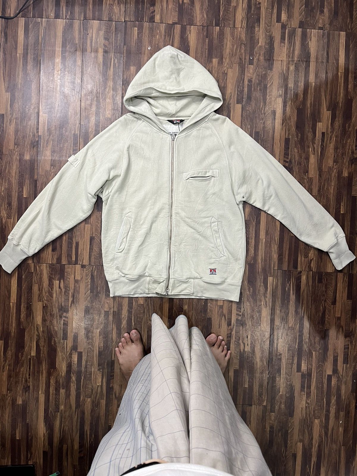 Ben Davis × Vintage Vintage Ben Davis Hoodie Big Logo Size US M / EU 48-50 / 2 - 1 Thumbnail