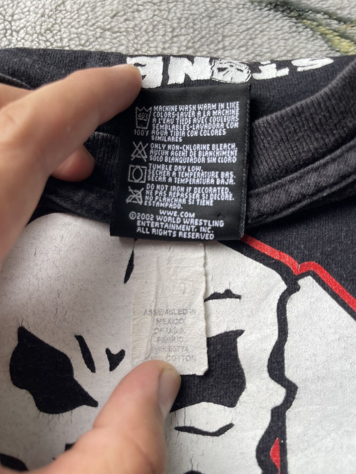 WWE Vintage Stone Cold Bullet Proof Shirt Tee Size US XL / EU 56 / 4 - 17 Thumbnail