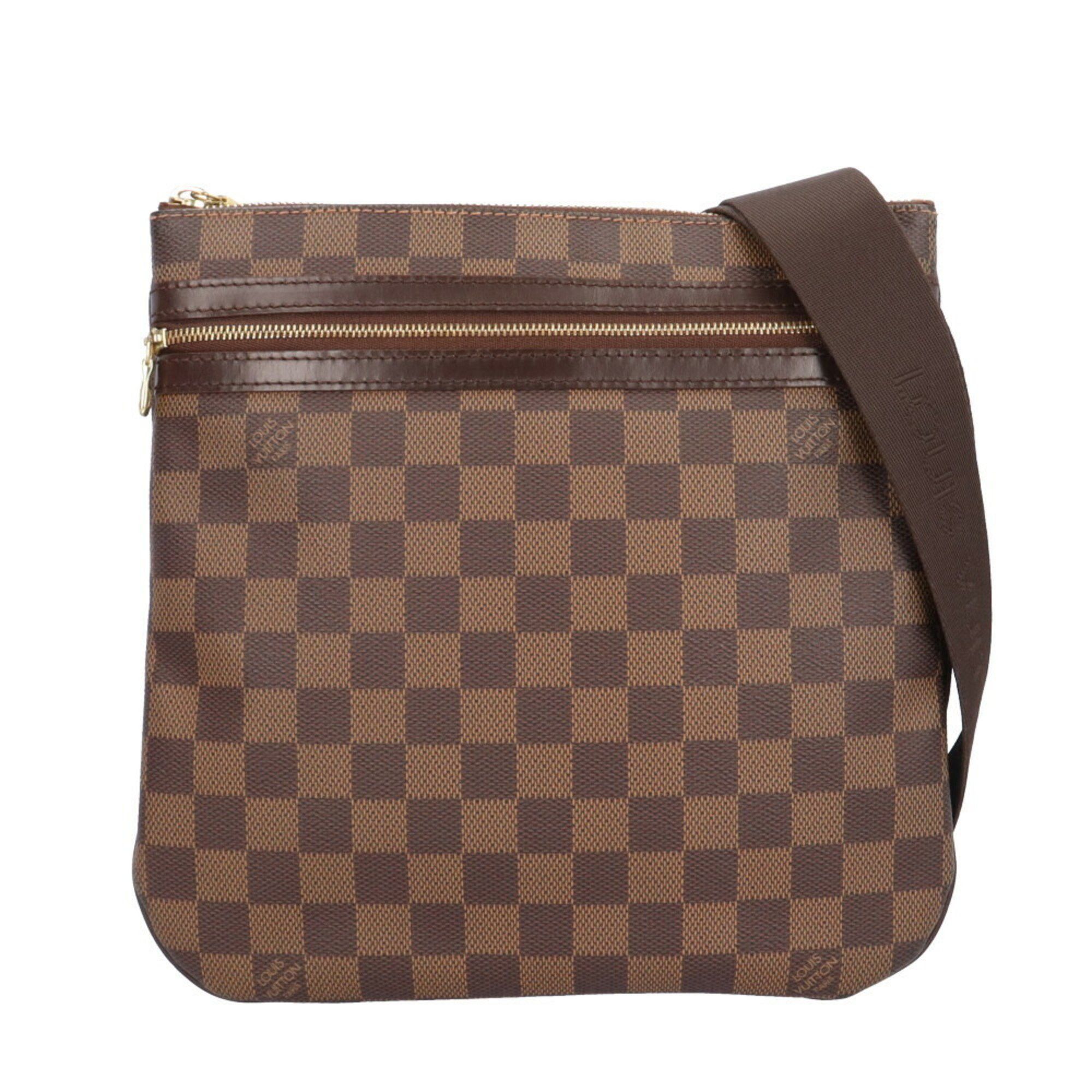 Louis Vuitton Pochette Bosphore Damier Shoulder Bag Canvas N51111 Brown Unisex Louis Vuitton, Women's