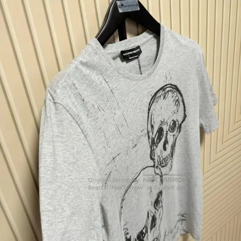 Alexander McQueen Alexander McQueen Men's Logo Skull T-Shirt . Size US S / EU 44-46 / 1 - 3 Thumbnail