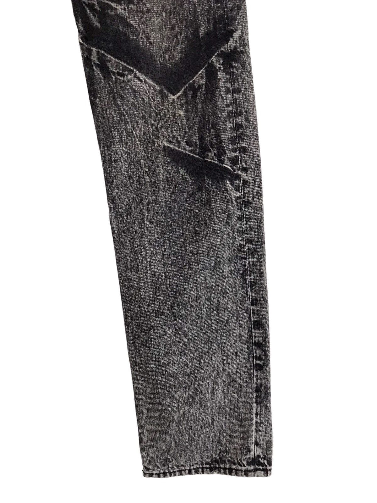 Japanese Brand Japanese Brand Sorridere Tokyo Fashion Black Acid Wash Jeans Size US 30 / EU 46 - 4 Thumbnail
