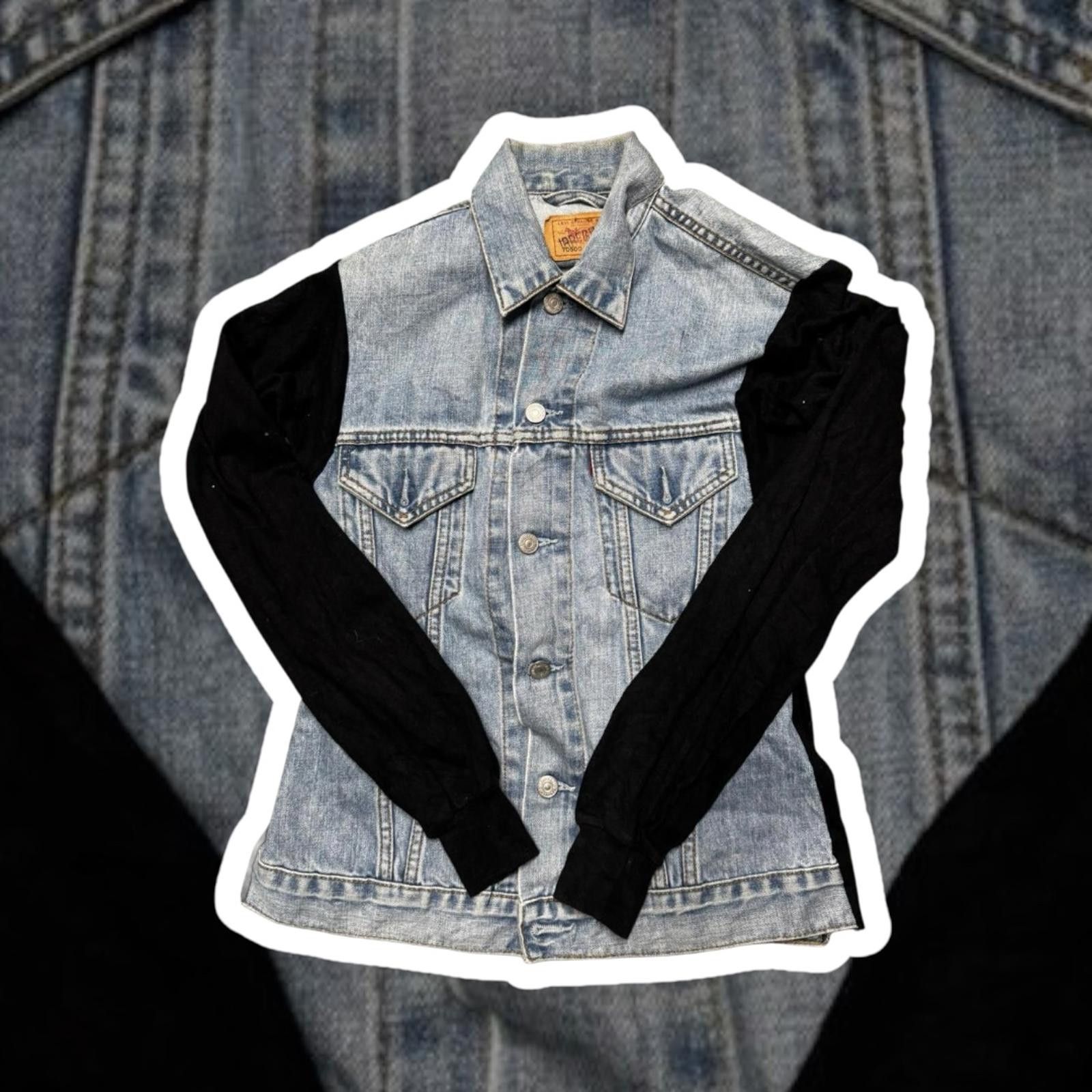 Levi's Levi's Denim Jacket with Long Sleeves - Unique Style! Size US M / EU 48-50 / 2 - 1 Thumbnail