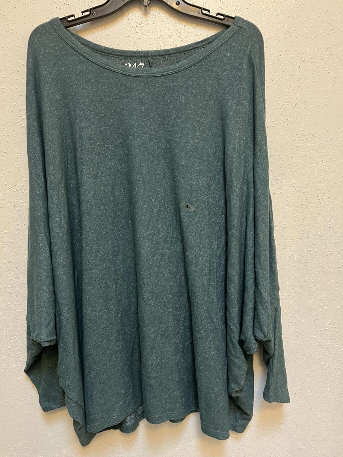 Designer Maurice’s 24/7 Cozy Solid Dolman Tee 3X Size 3XL / US 20-22 - 2 Thumbnail