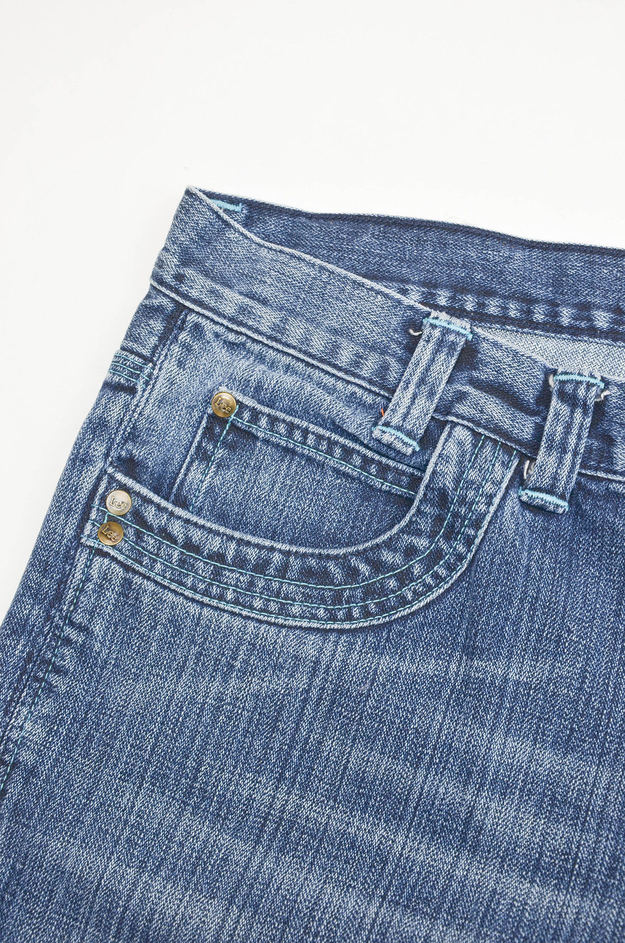 Jean × Lee LEE Vintage Freeburn Flared Washed Jeans Size US 36 / EU 52 - 4 Thumbnail