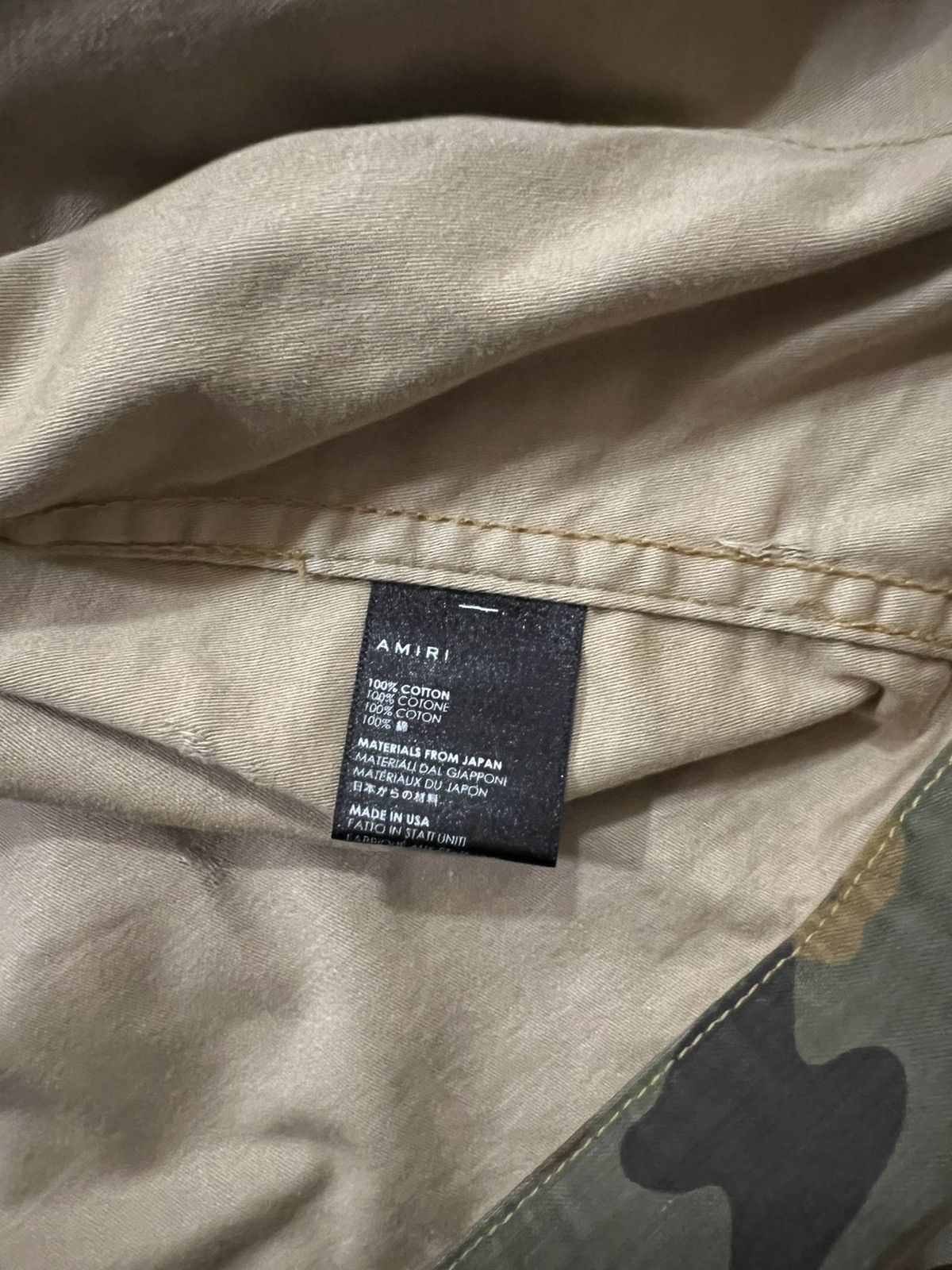 Amiri Amiri CAMO FIELD JACKET size M $1500 Size US M / EU 48-50 / 2 - 4 Thumbnail