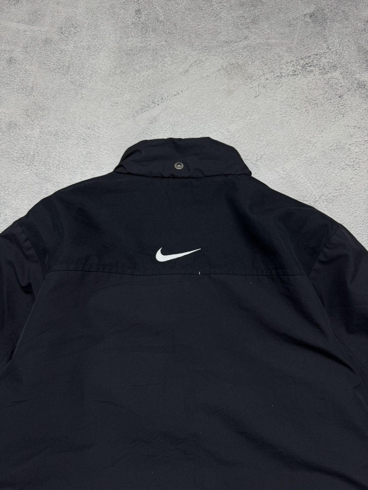 Nike Vintage Y2k Nike Nylon Swoosh Jacket 00’s Size US S / EU 44-46 / 1 - 5 Thumbnail
