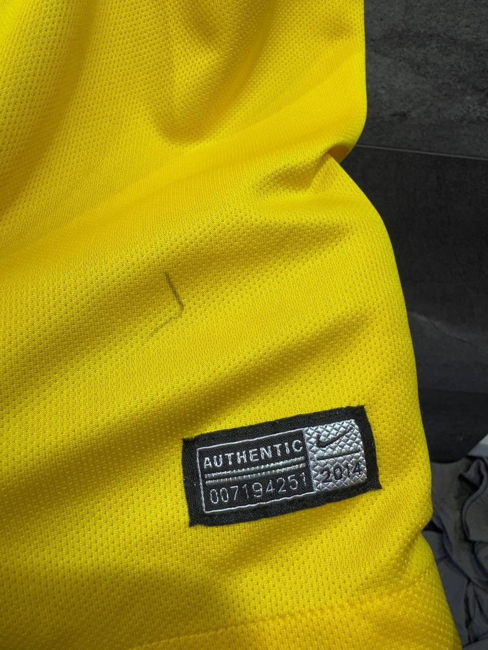 Nike Nike Brasil CBF Brazil 2014 Home Dri-Fit Soccer Jersey Size US XXL / EU 58 / 5 - 5 Thumbnail