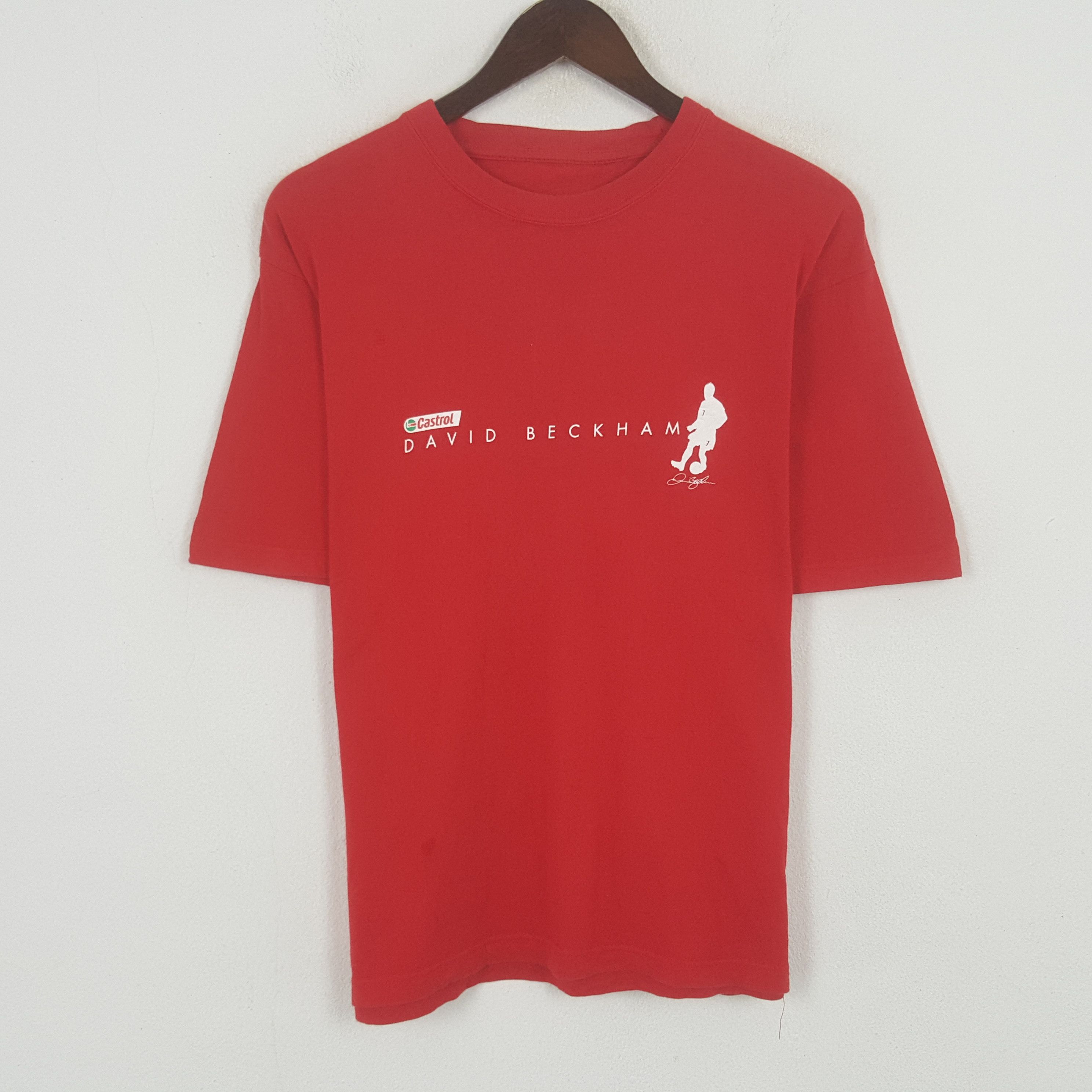 Other Vintage Castrol David Beckham T-shirt Size US M / EU 48-50 / 2 - 1 Thumbnail