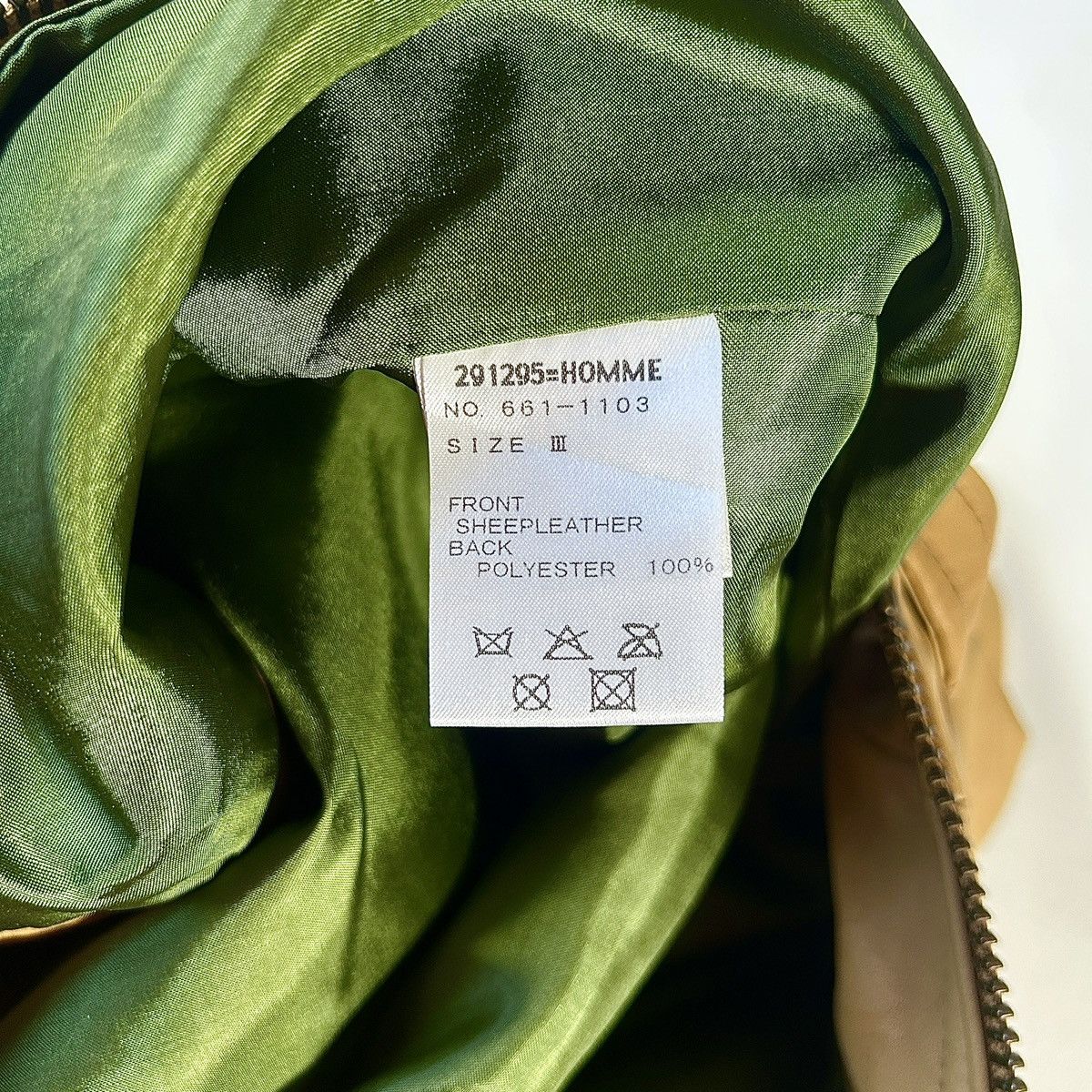 291295=Homme 🔻291295 = Homme Sheepskin Cargo Bomber🔻 Size US M / EU 48-50 / 2 - 7 Thumbnail