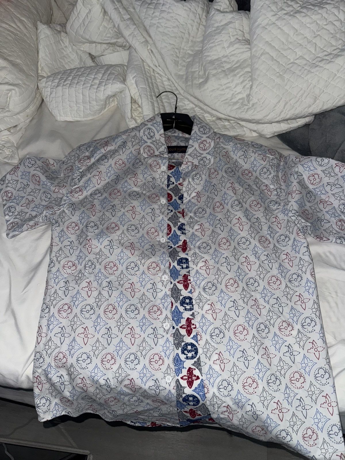 Louis Vuitton Louis Vuitton Short Sleeve Button Up Size US S / EU 44-46 / 1 - 1 Thumbnail