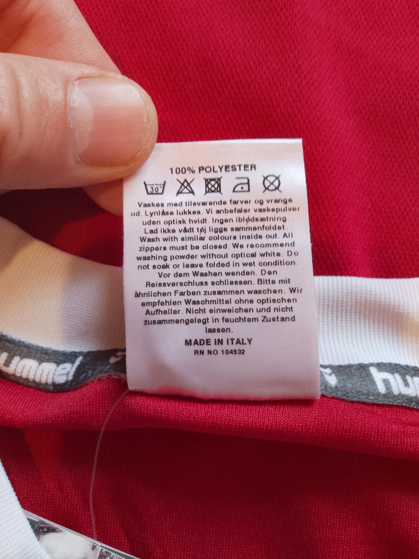 Hummel Vintage Denmark jersey - Hummel - Size XL - 2002-2004 Size US XL / EU 56 / 4 - 15 Thumbnail