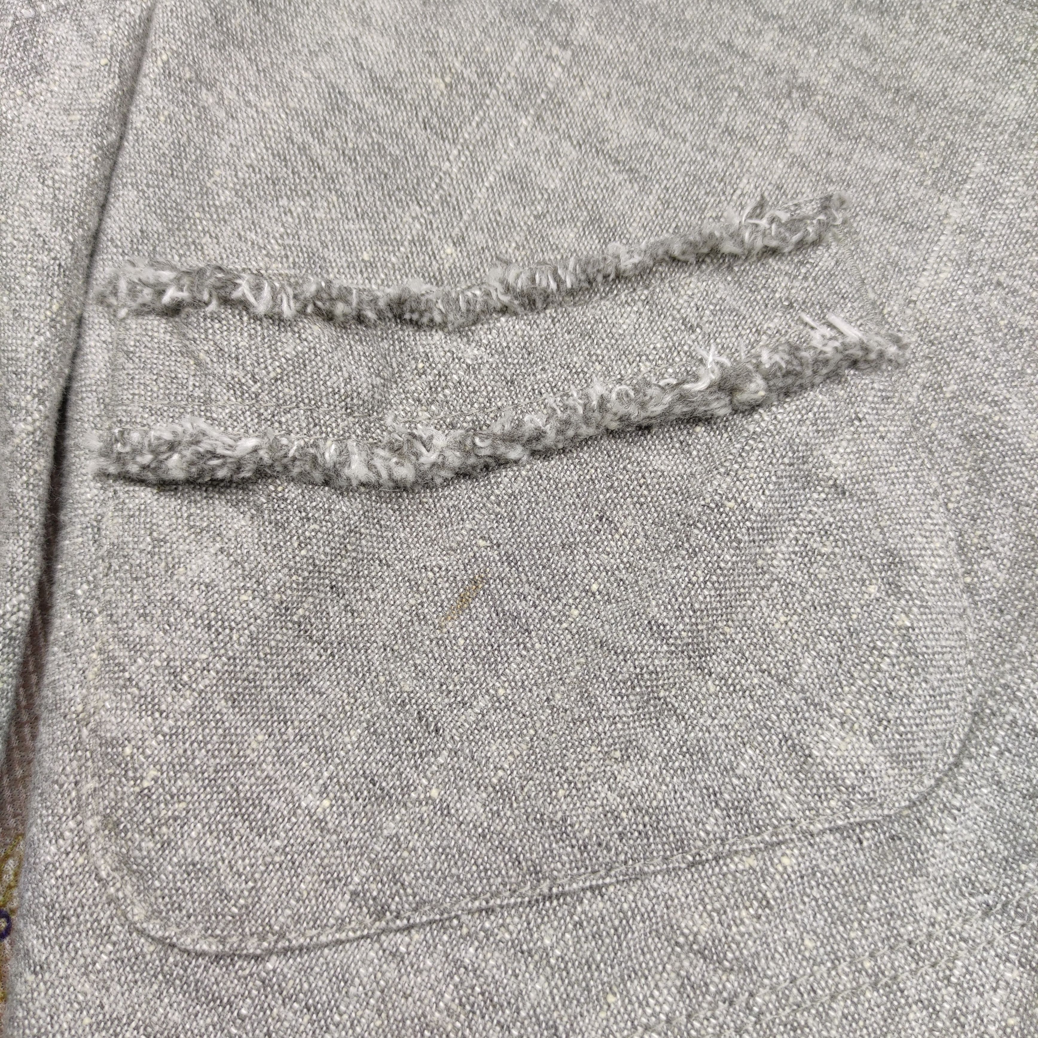 Issey Miyake a75 Plantation by Issey Miyake Distressed style jacket Size M / US 6-8 / IT 42-44 - 10 Thumbnail